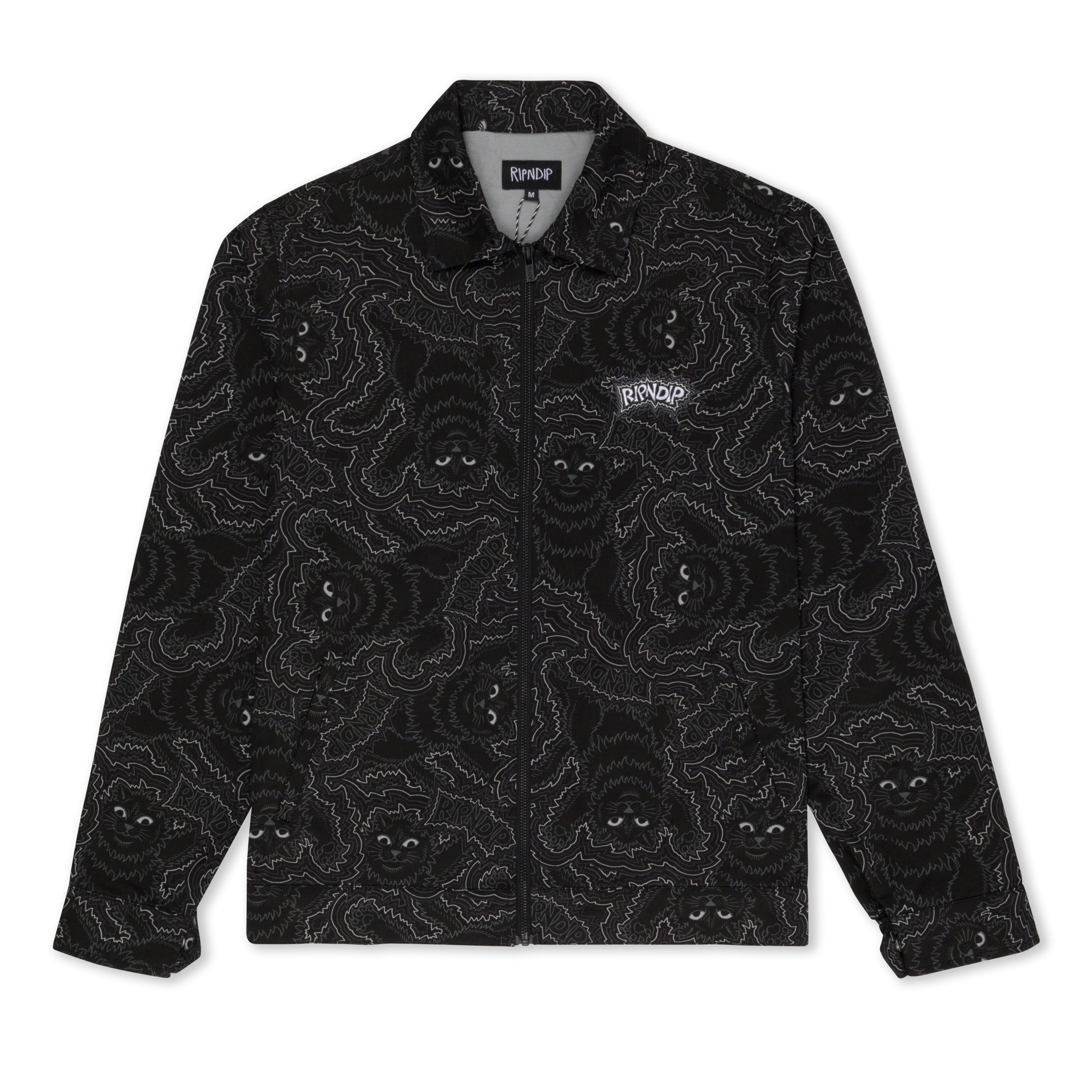 Big Pussy Energy Work Jacket (Black) – RIPNDIP