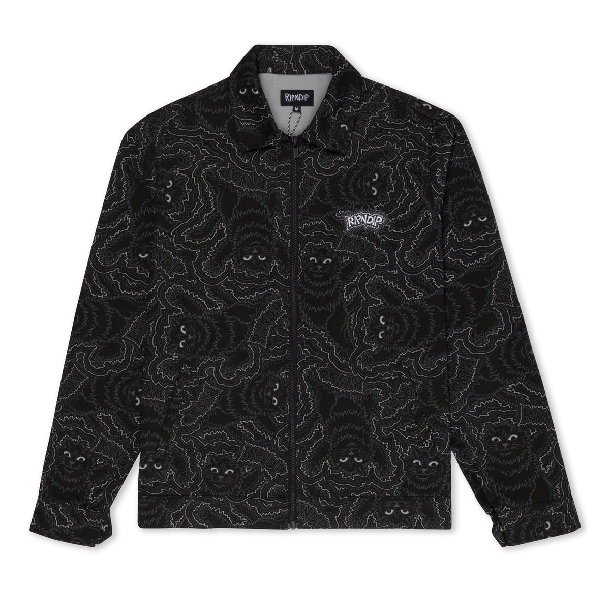RIPNDIP Big Pussy Energy Work Jacket (Black)