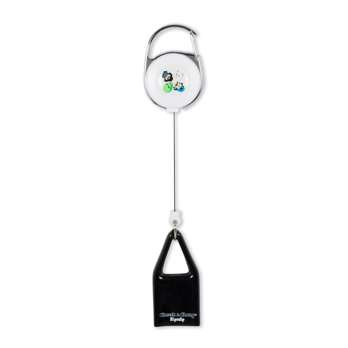 RIPNDIP Puff Puff Retractable Keychain (Black)