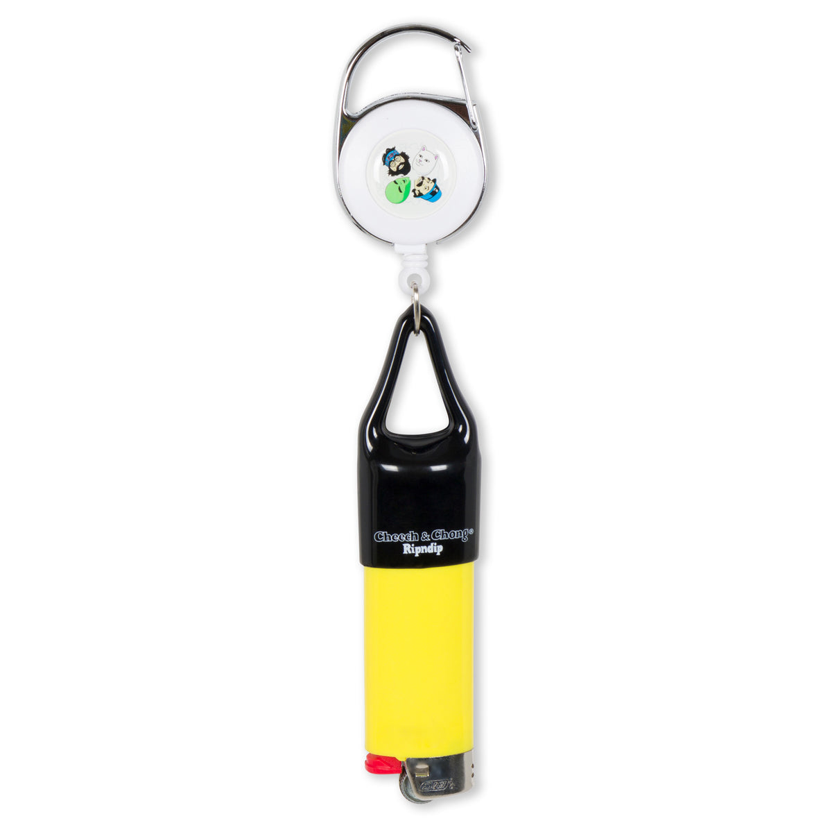 RIPNDIP Puff Puff Retractable Keychain (Black)