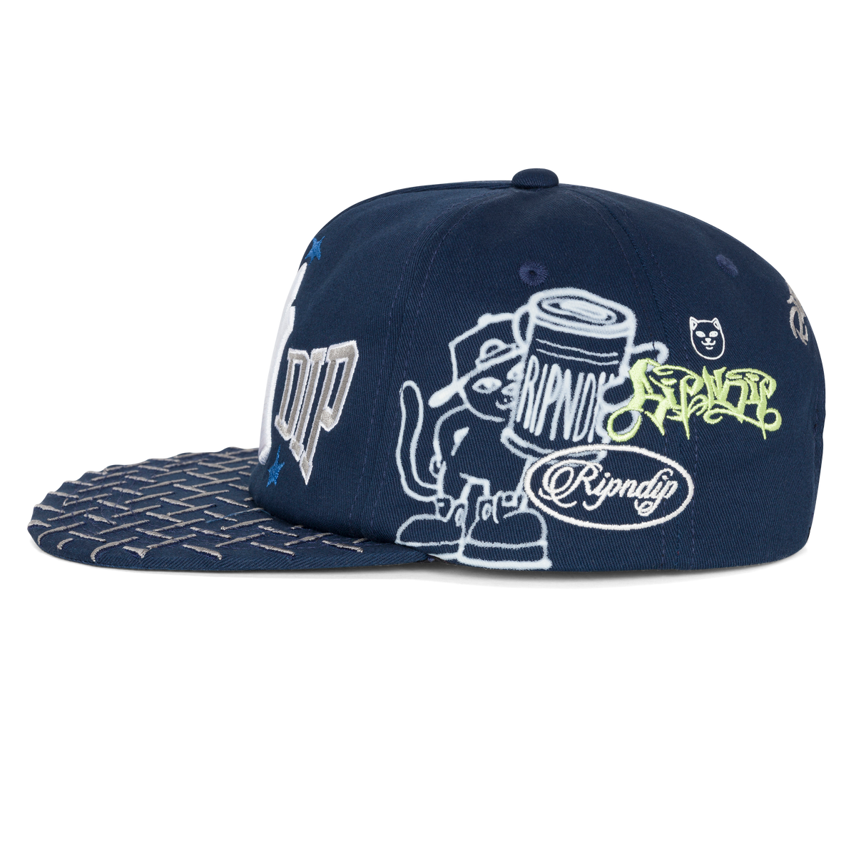 RIPNDIP NY Athletics Snapback (Navy)