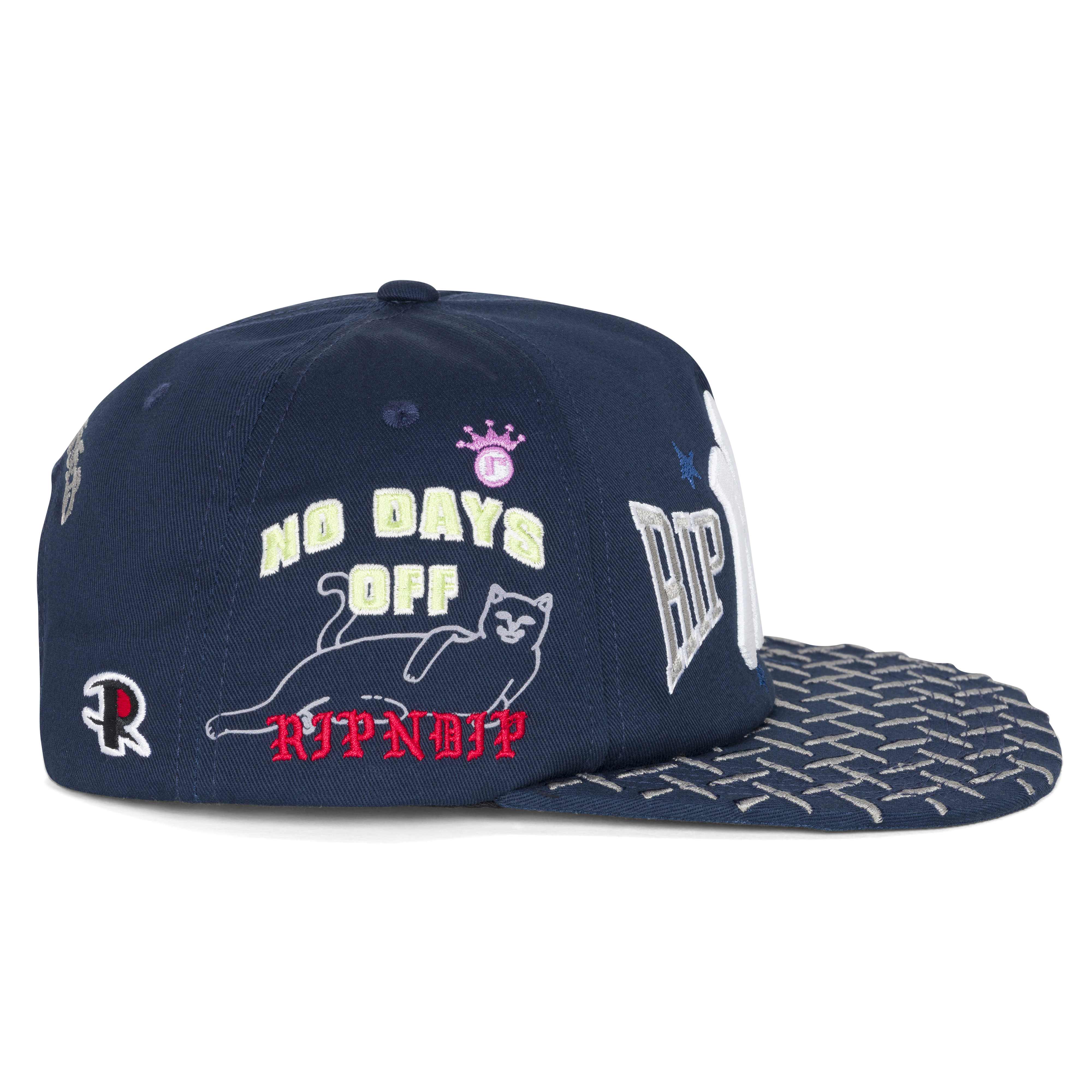 RIPNDIP NY Athletics Snapback (Navy)