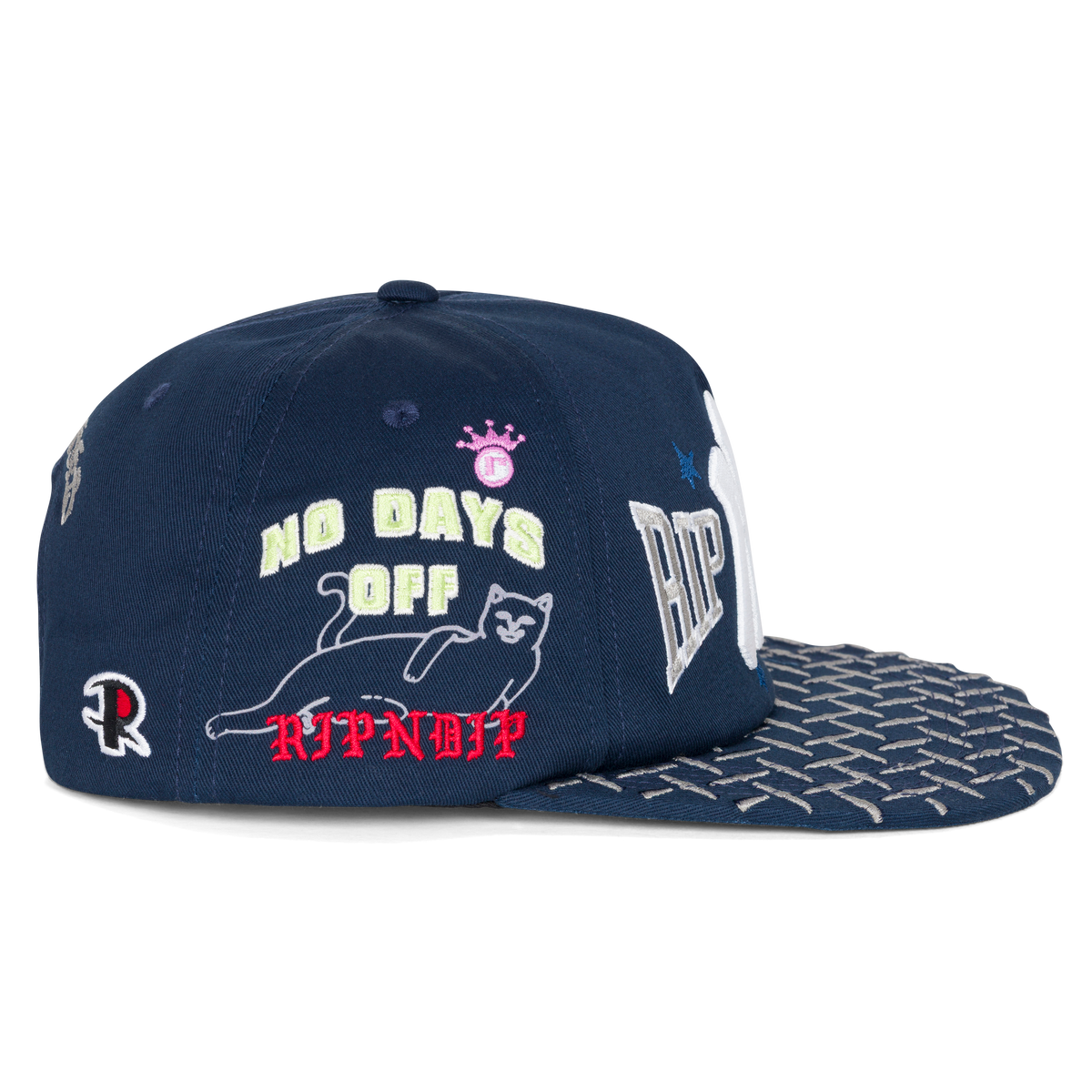 RIPNDIP NY Athletics Snapback (Navy)