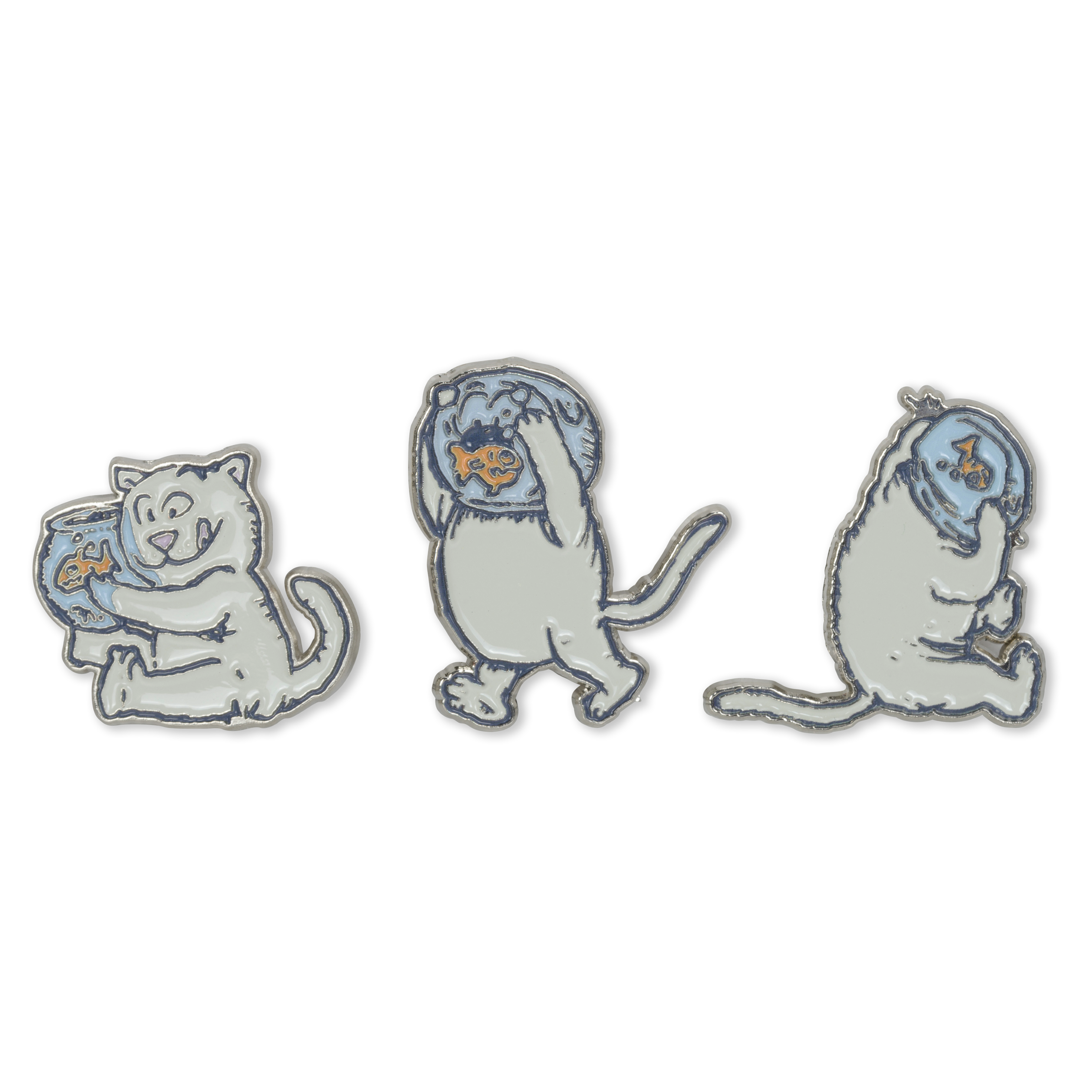 RIPNDIP Fish Bowl Pin Pack (Multi)