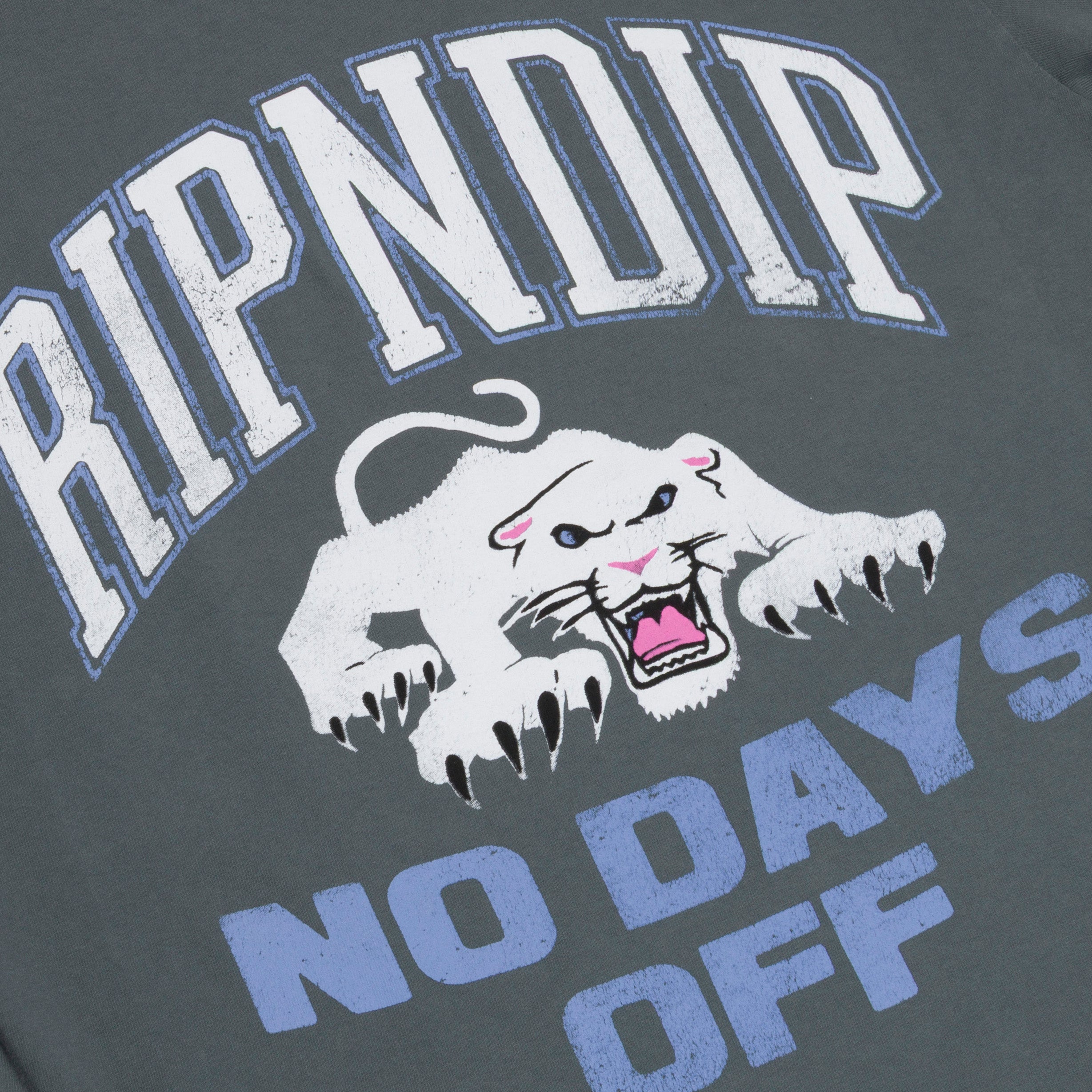 RIPNDIP White Panther Tee (Charcoal)