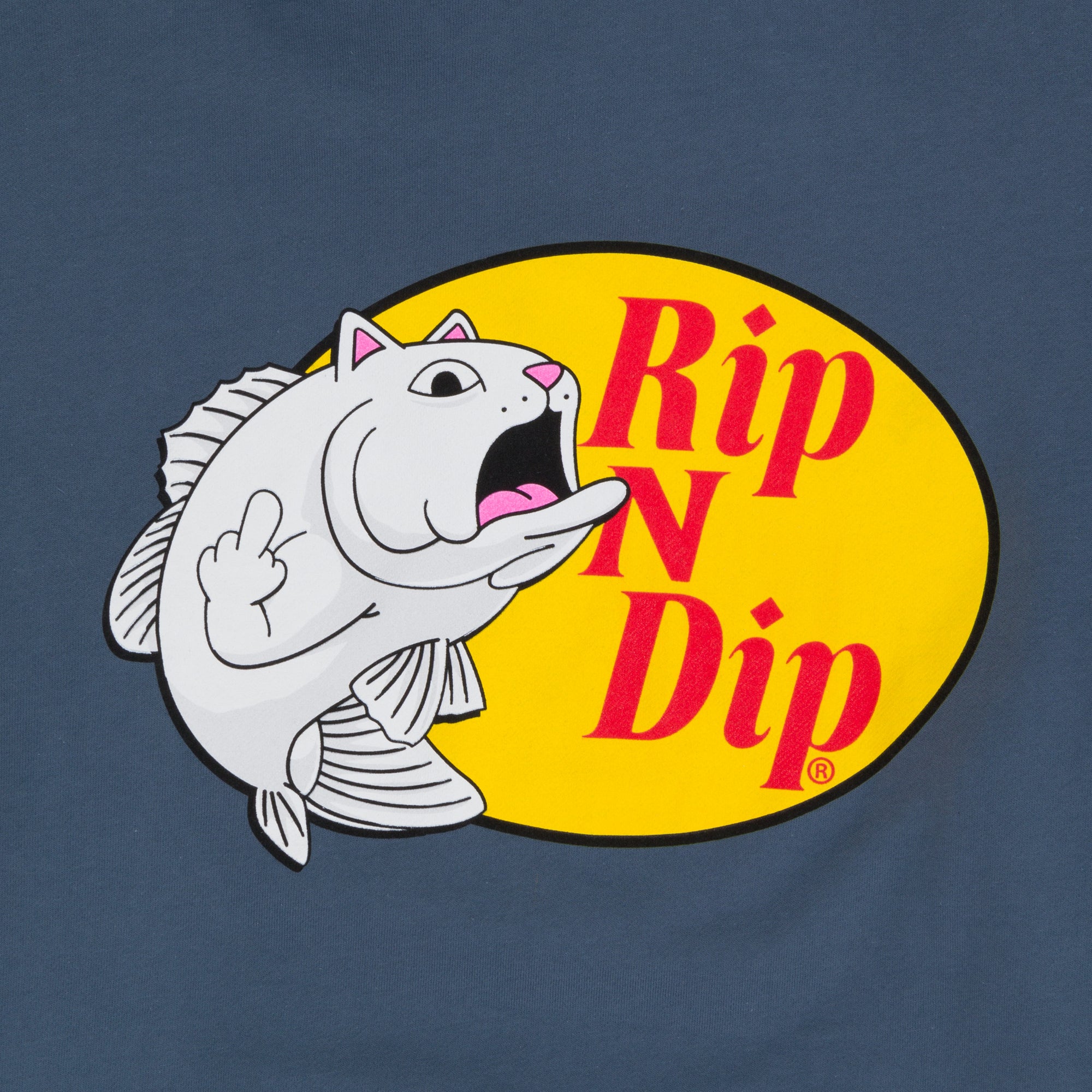 RIPNDIP Catfish Hoodie (Storm Blue)