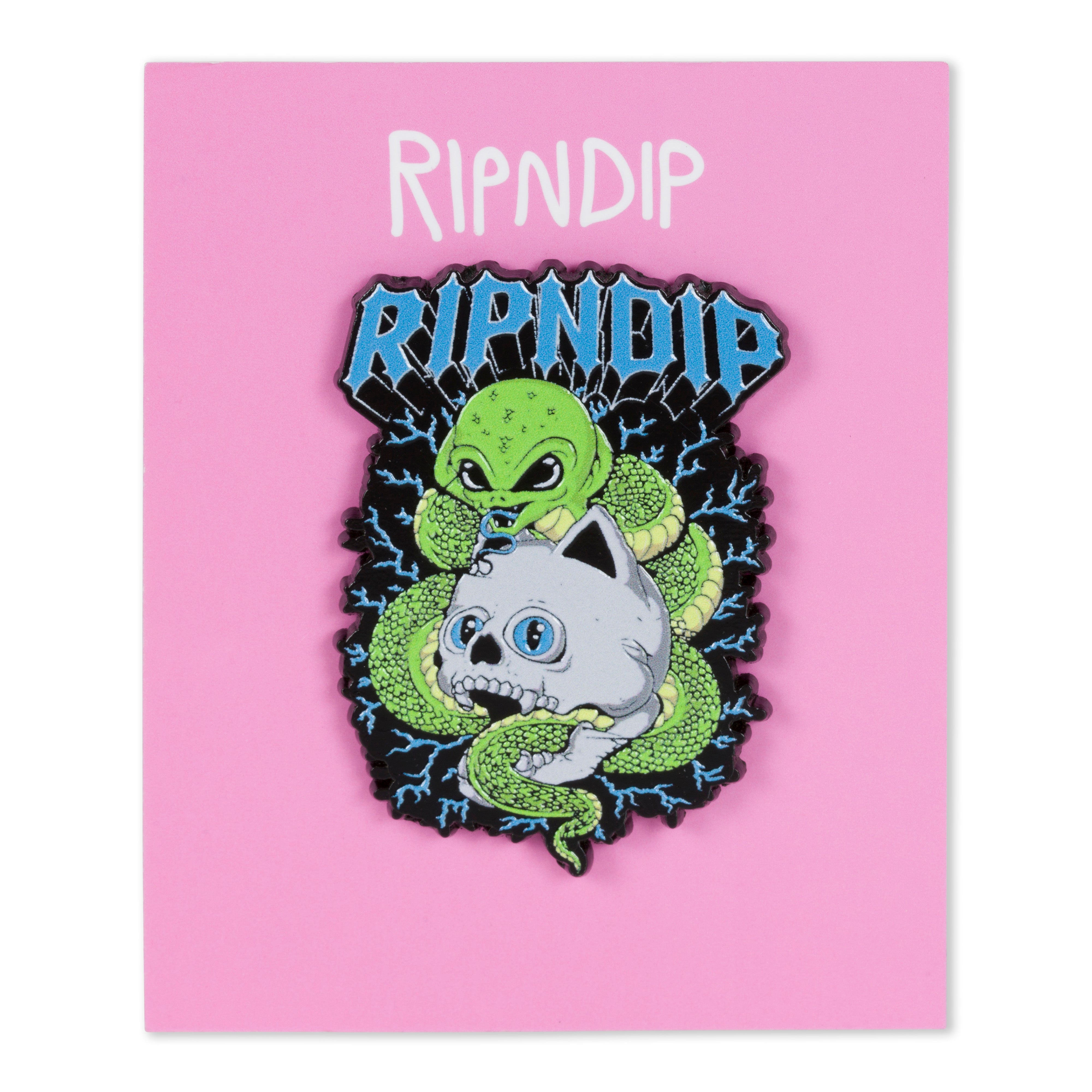 RIPNDIP Skull and Bones Pin (Multi)