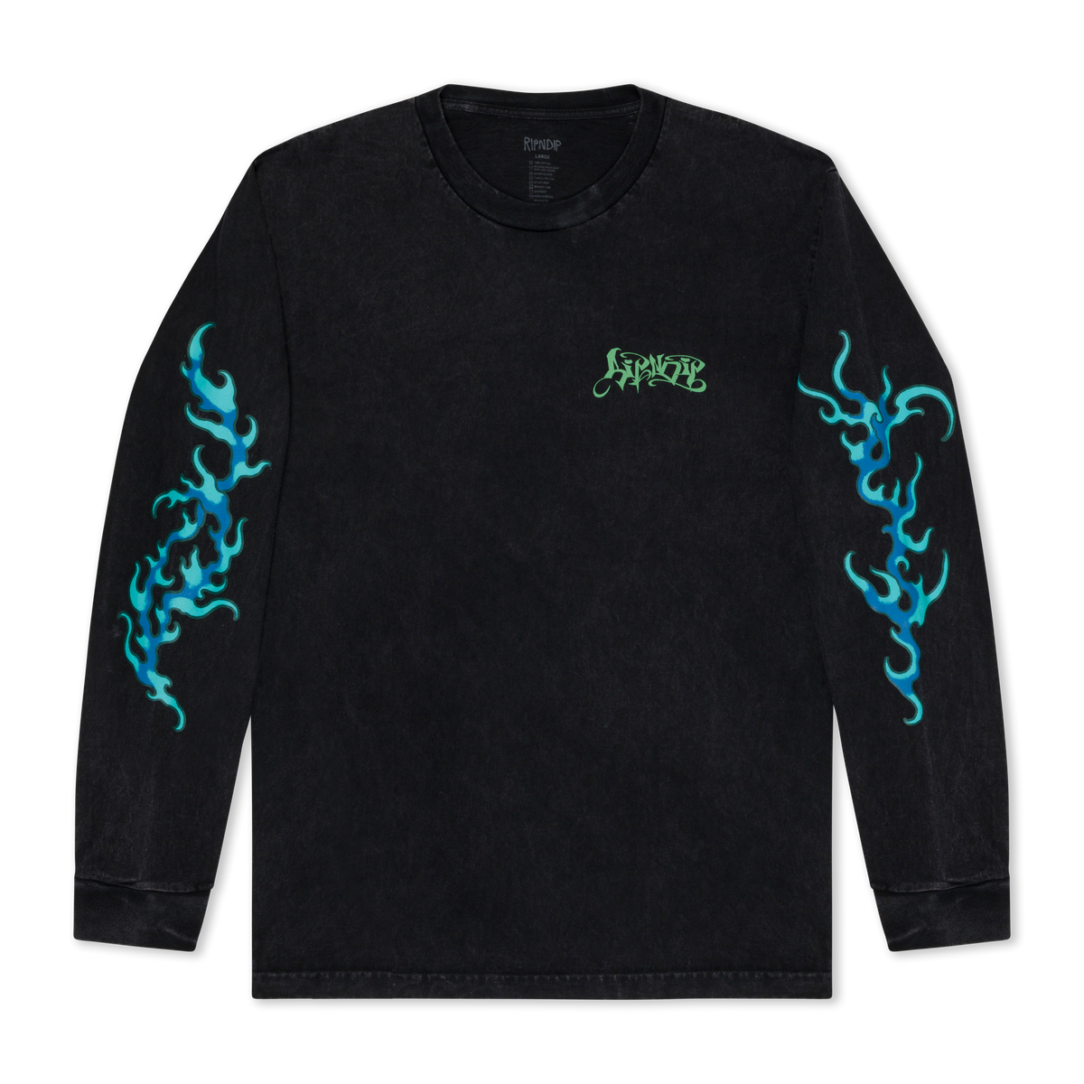 RIPNDIP Squabble Up Long Sleeve (Black Wash)