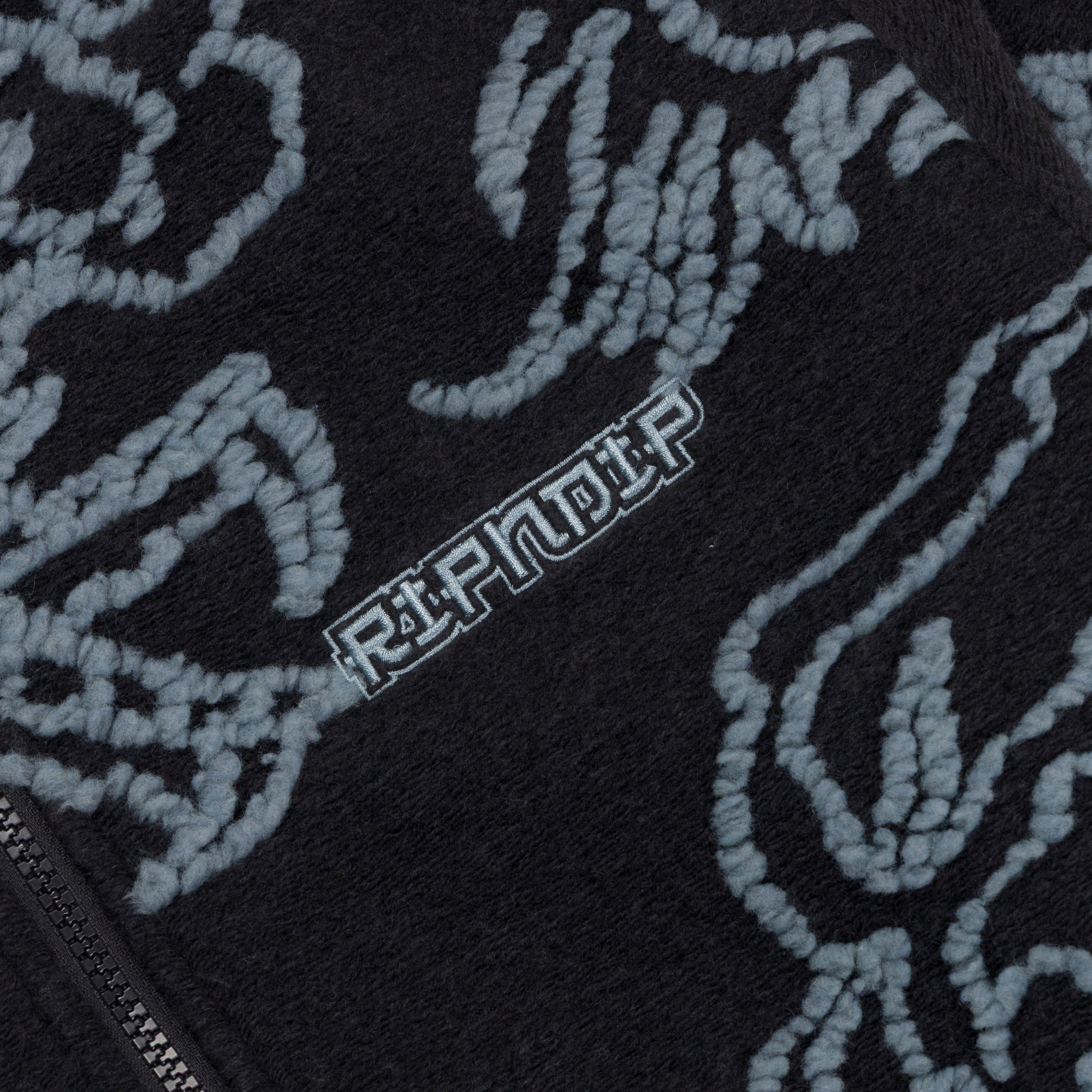 RIPNDIP Haku Reversible Jacket (Black / Charcoal)