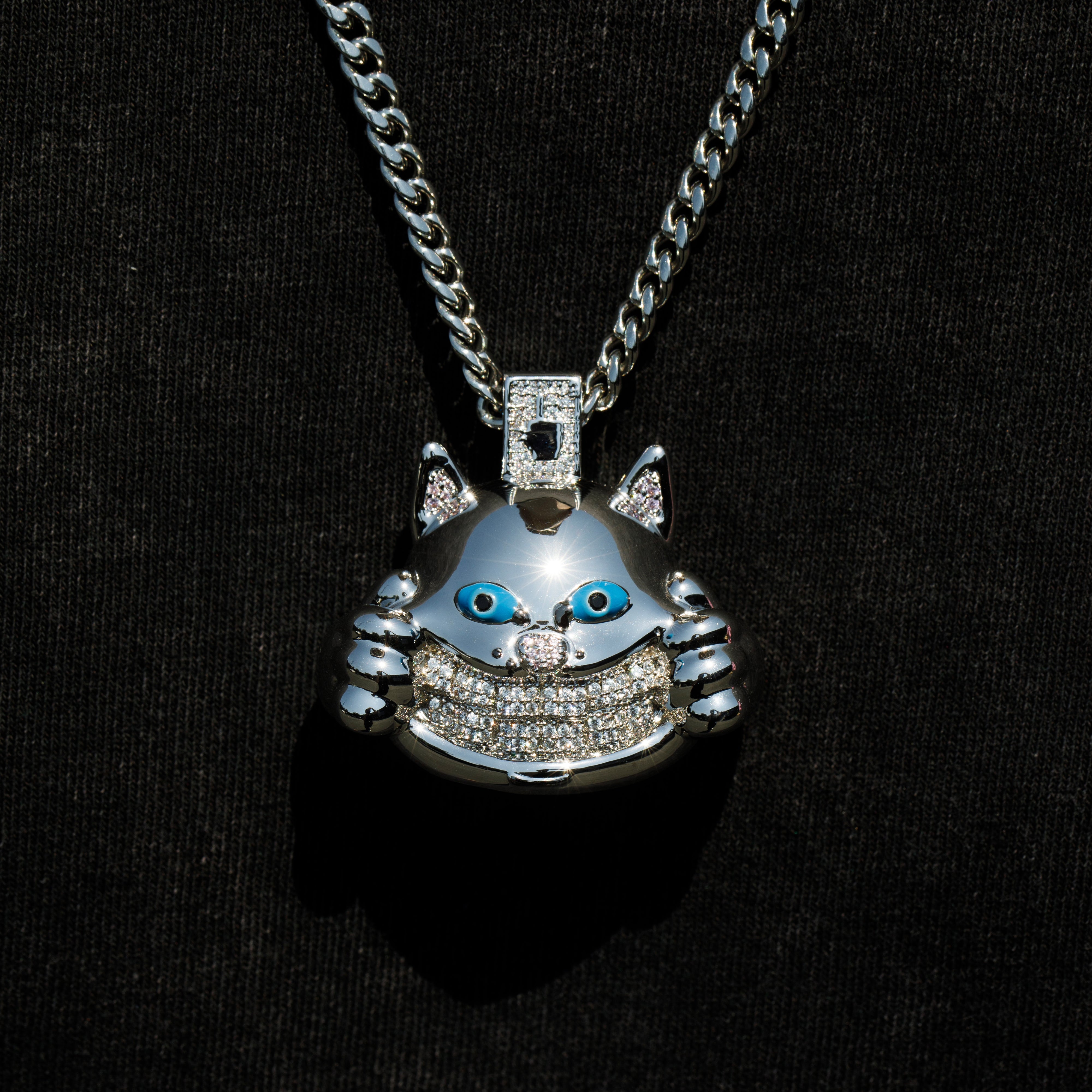 Ripndip x King Ice Nermal Necklace (Silver)