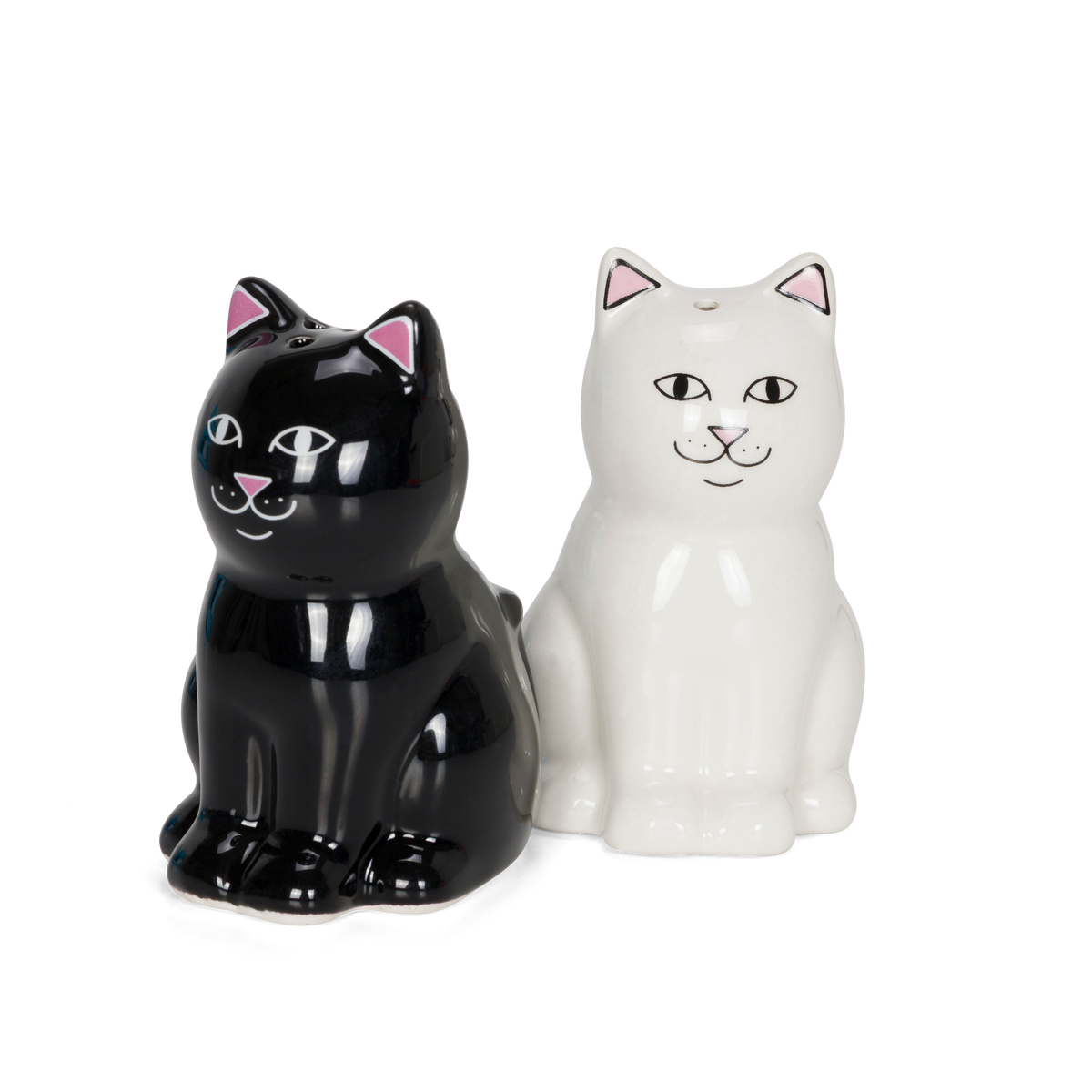 RIPNDIP Nerm Jerm Ceramic Salt / Pepper Shakers (White / Black)