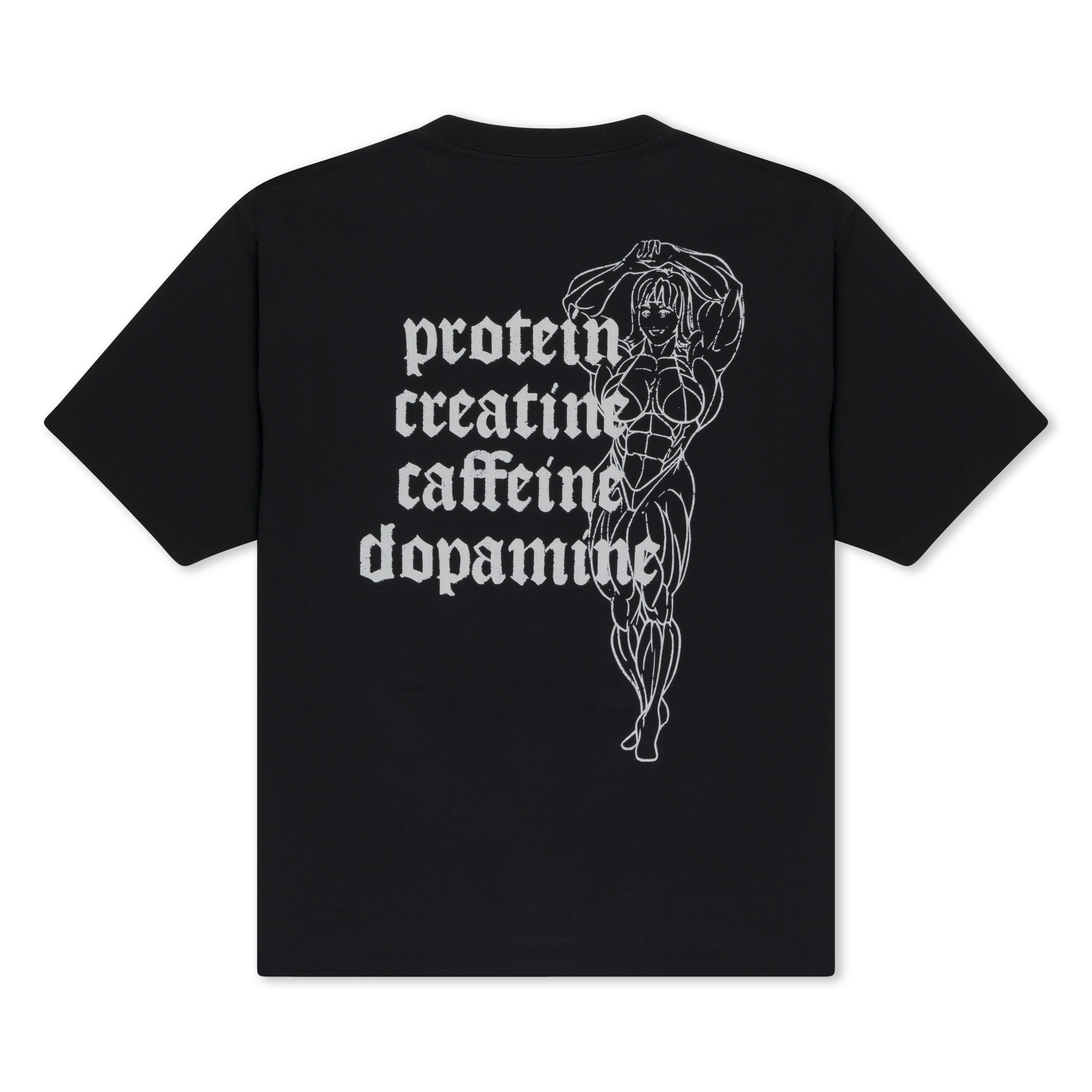 RIPNDIP Protein Cropped Tee (Black)