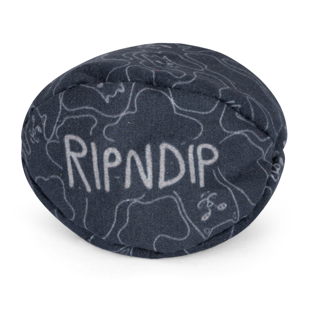 RIPNDIP Line Camo Hacky Sack (Black)