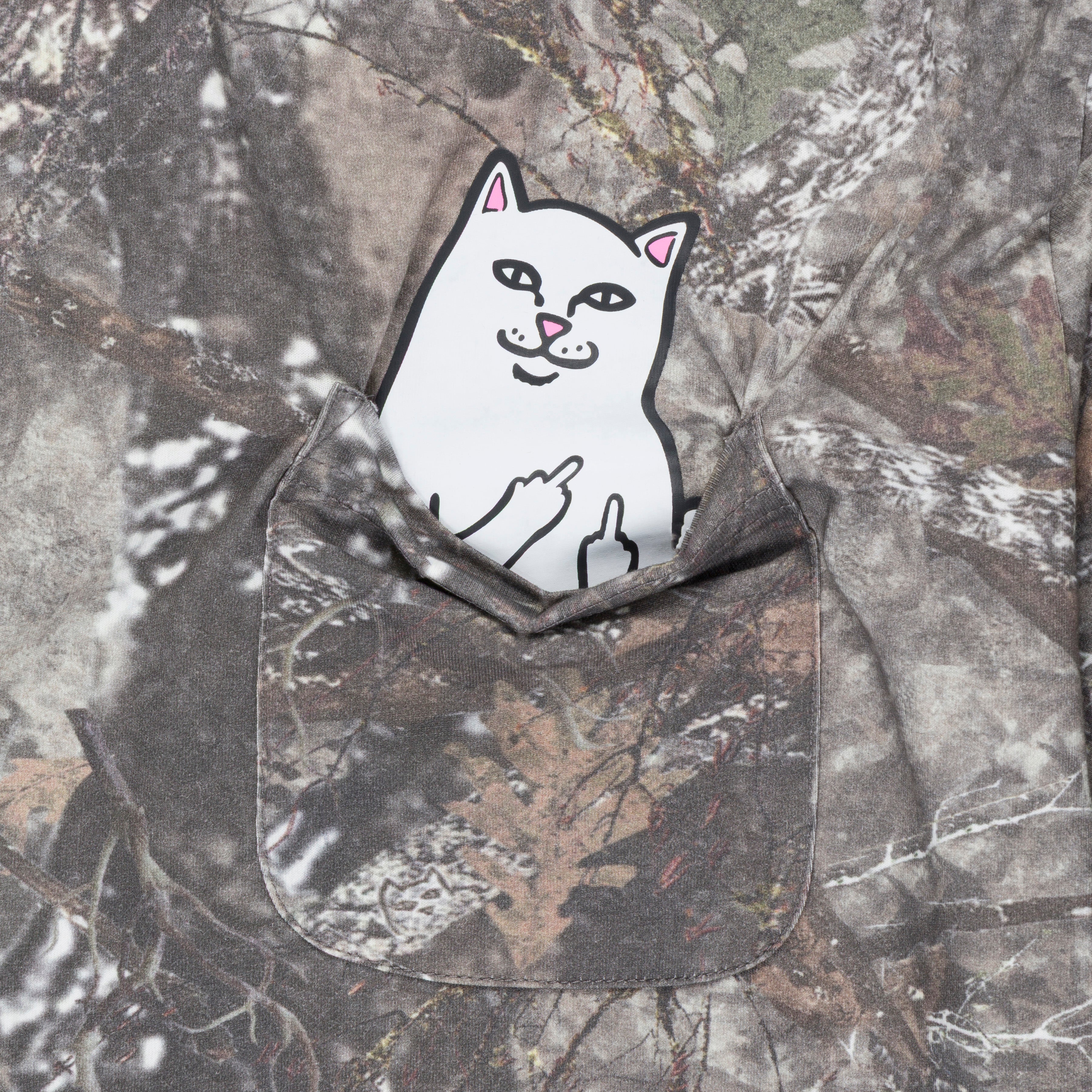RIPNDIP Lord Nermal Pocket Tee (Nerm Tree Camo)