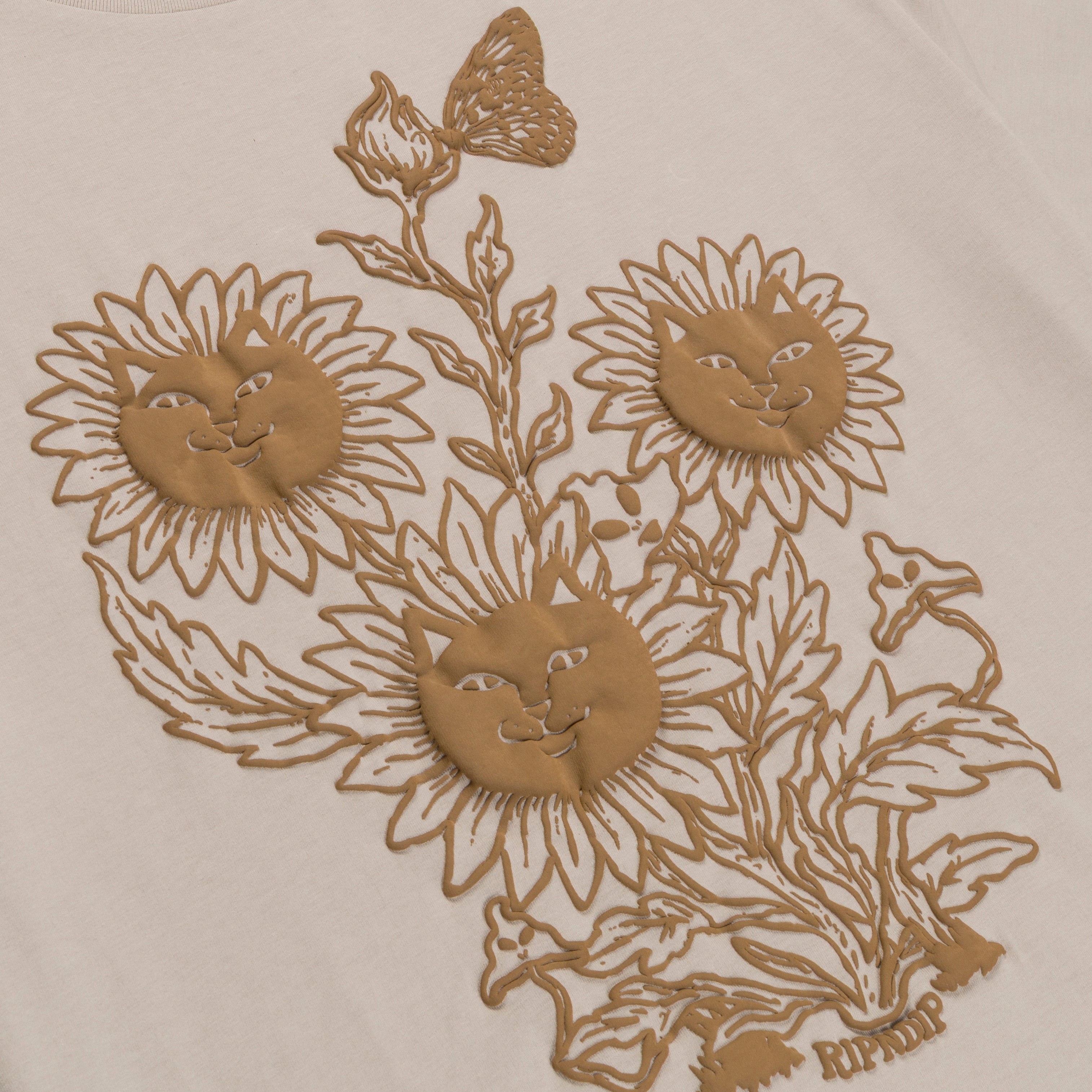 RIPNDIP Where The Flowers Bloom Tee (Sand)