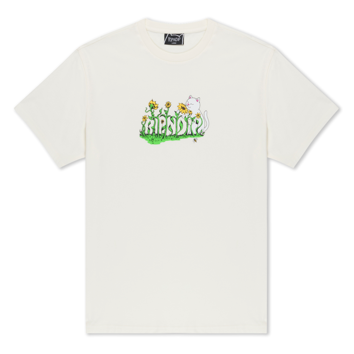 RIPNDIP Flower Boy Tee (Bone)