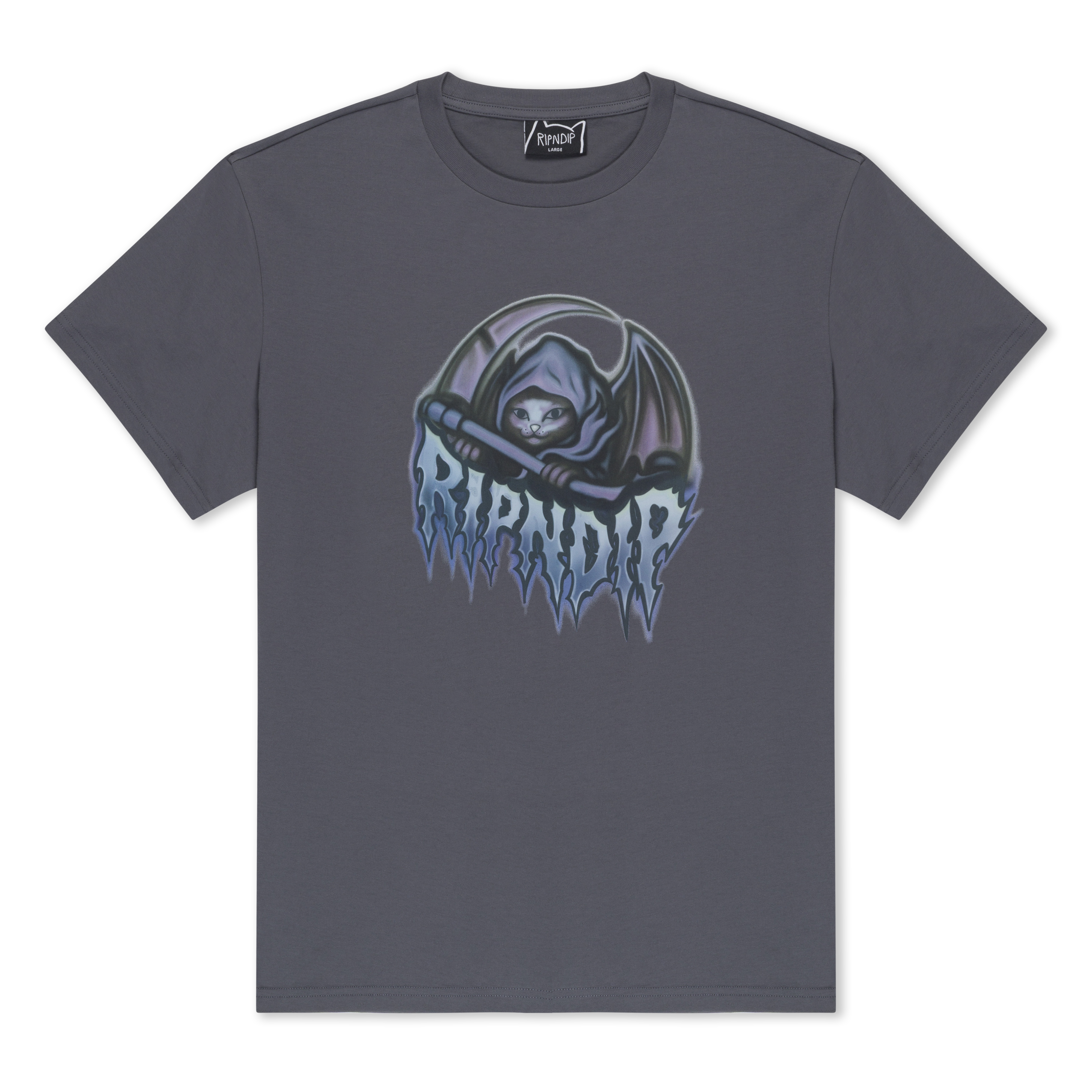 RIPNDIP Out Of Time Tee (Charcoal)