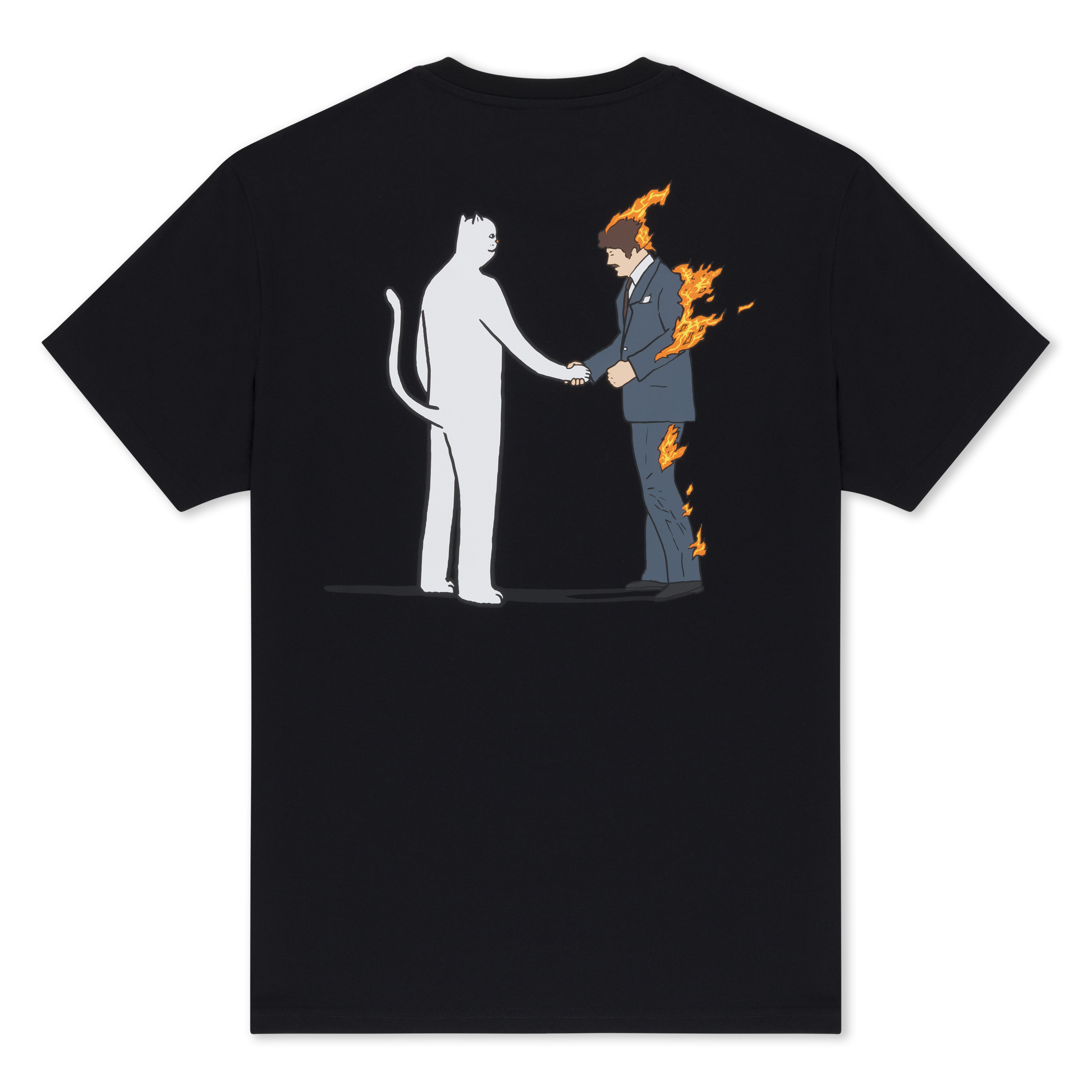 RIPNDIP Burn Tee (Black)