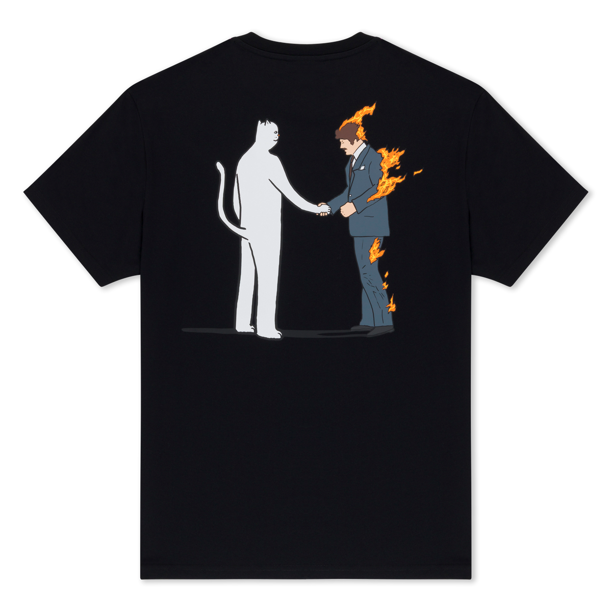 RIPNDIP Burn Tee (Black)
