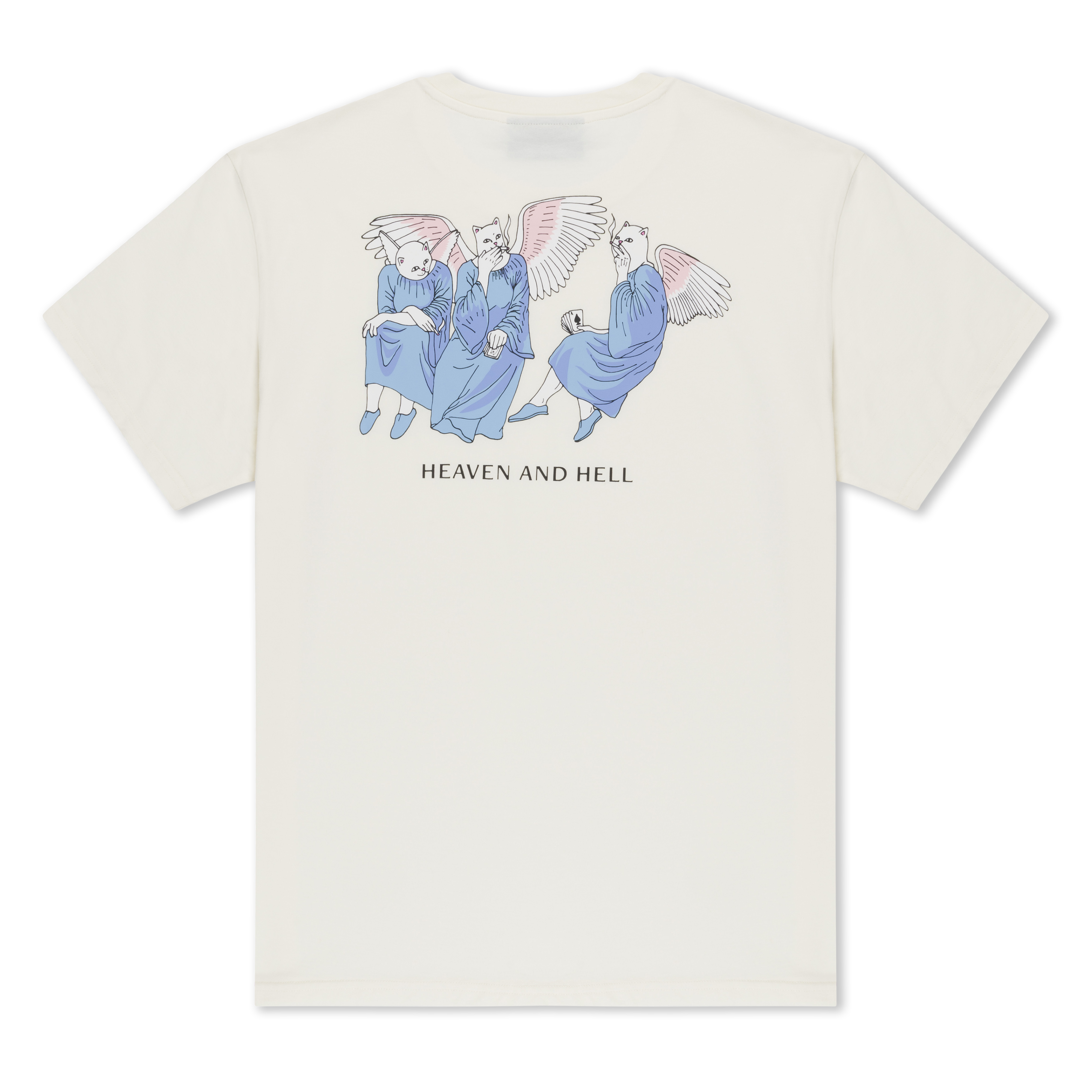 RIPNDIP Heaven and Hell Tee (Bone)