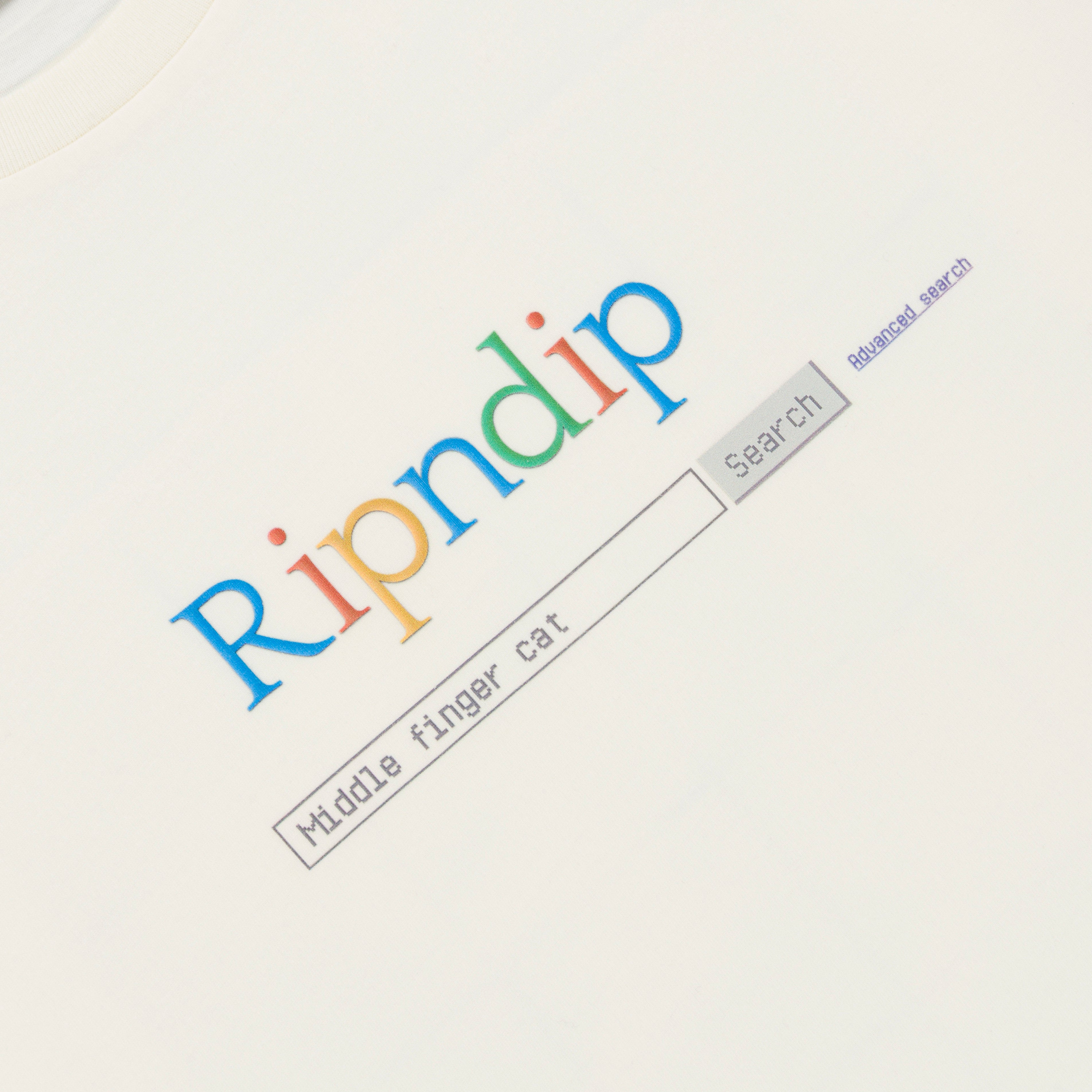 RIPNDIP A Bird Tee (Bone)