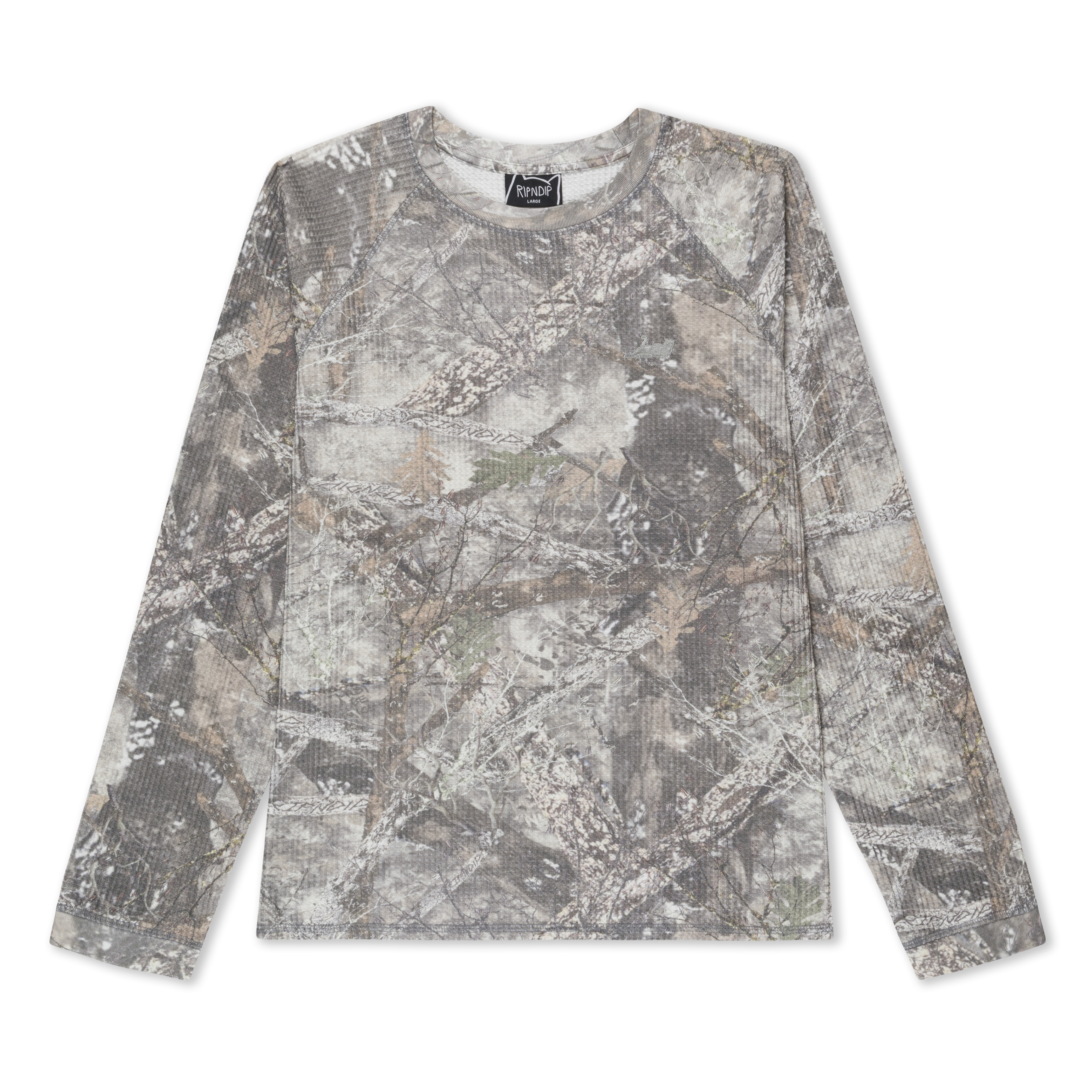 RIPNDIP Nerm Tree Camo Thermal Long Sleeve (Nerm Tree Camo)