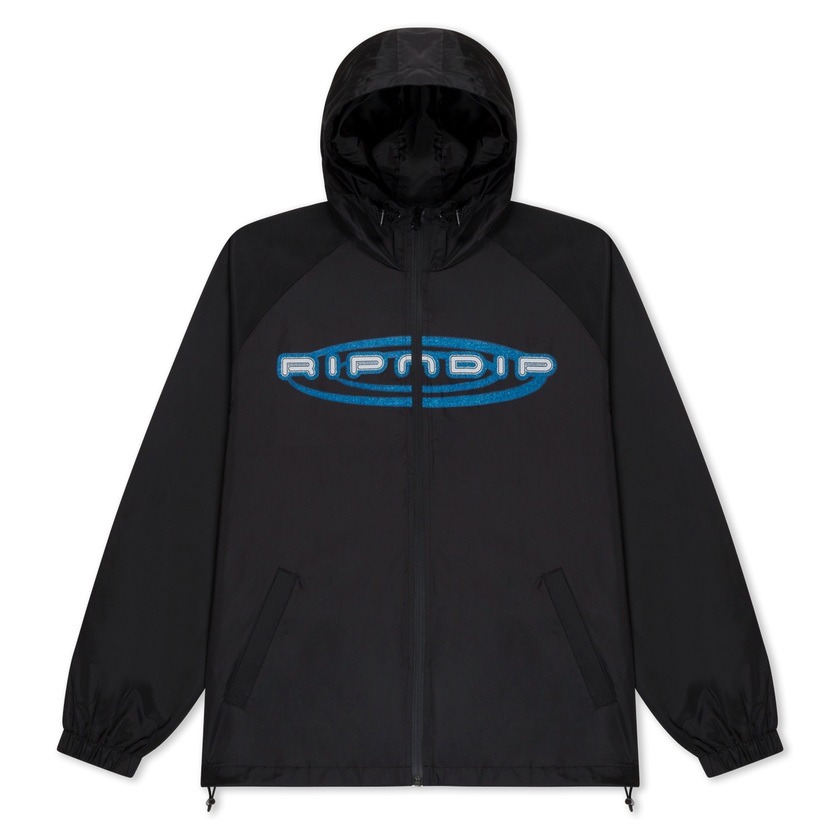 RIPNDIP Otis Zip Up Hooded Jacket (Black)