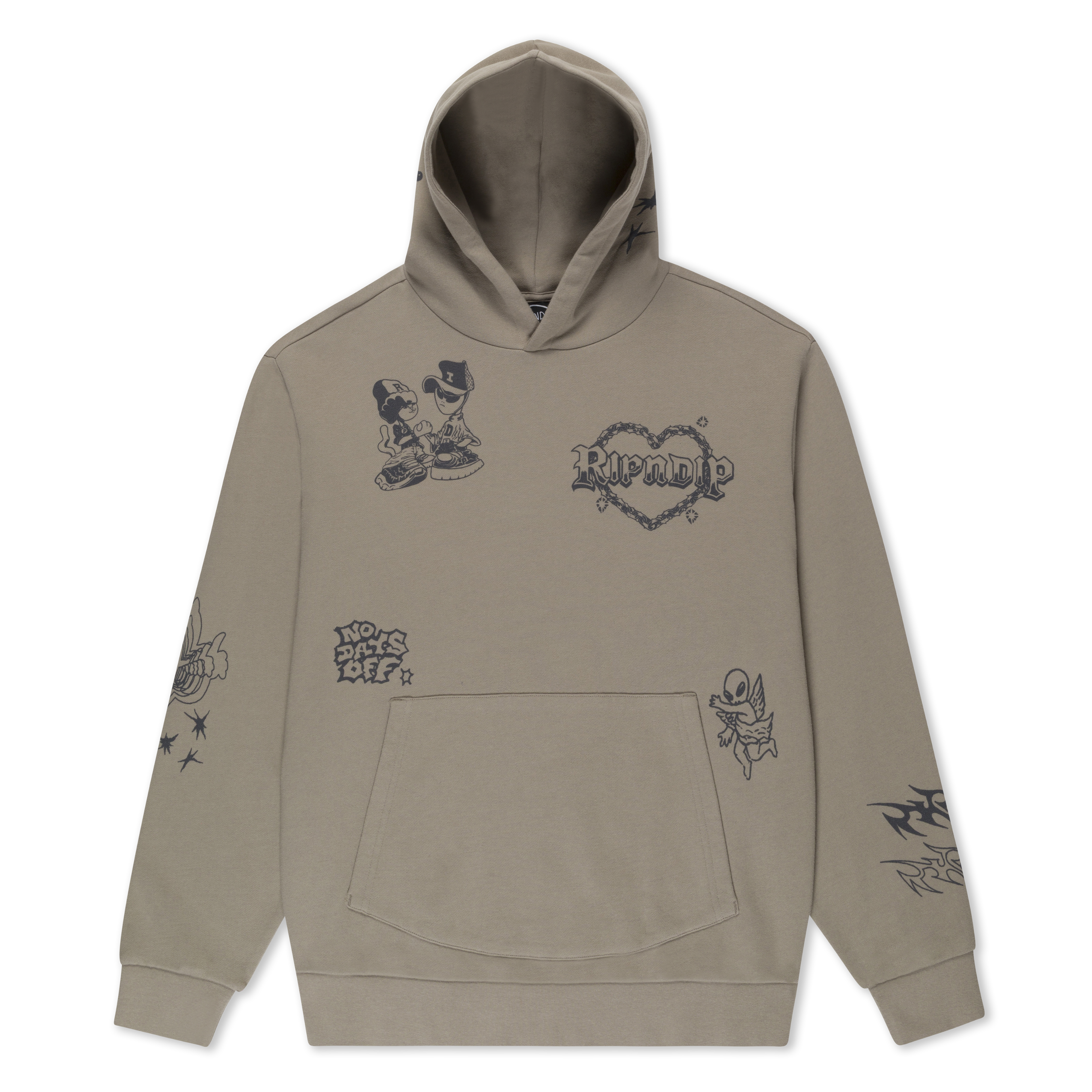 RIPNDIP Westside Hoodie (Dark Sand)