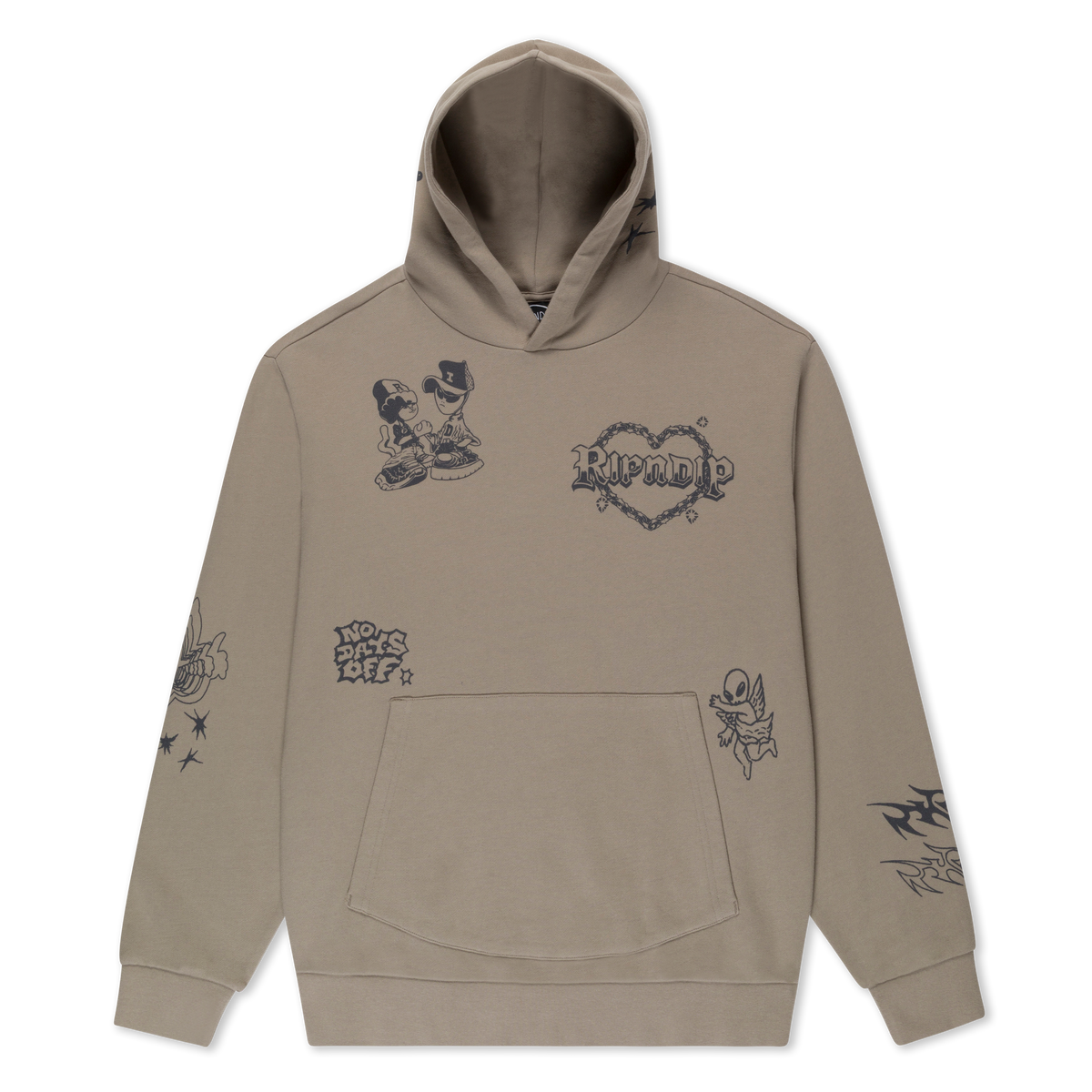 RIPNDIP Westside Hoodie (Dark Sand)