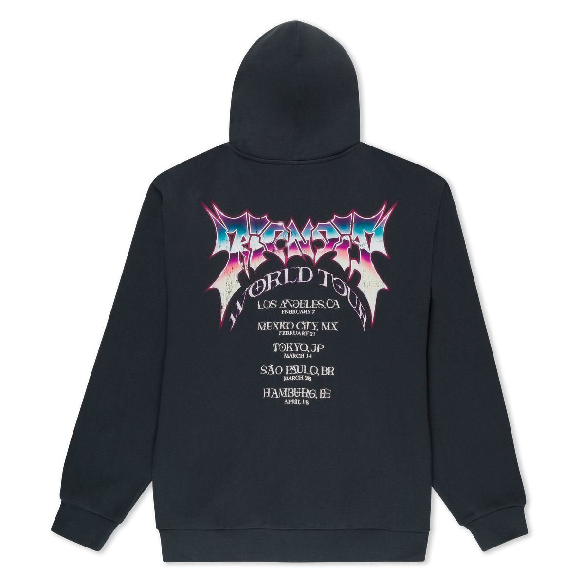 RIPNDIP Noid Zip Hoodie (Dark Charcoal)