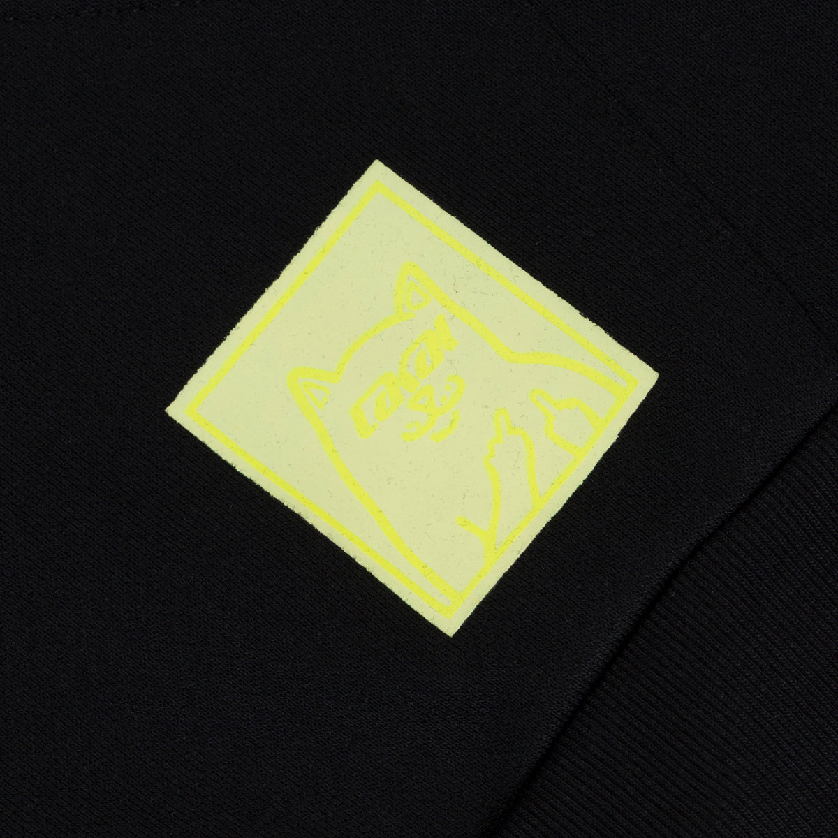 RIPNDIP Lakai + Ripndip Zip Up Hoodie (Black)