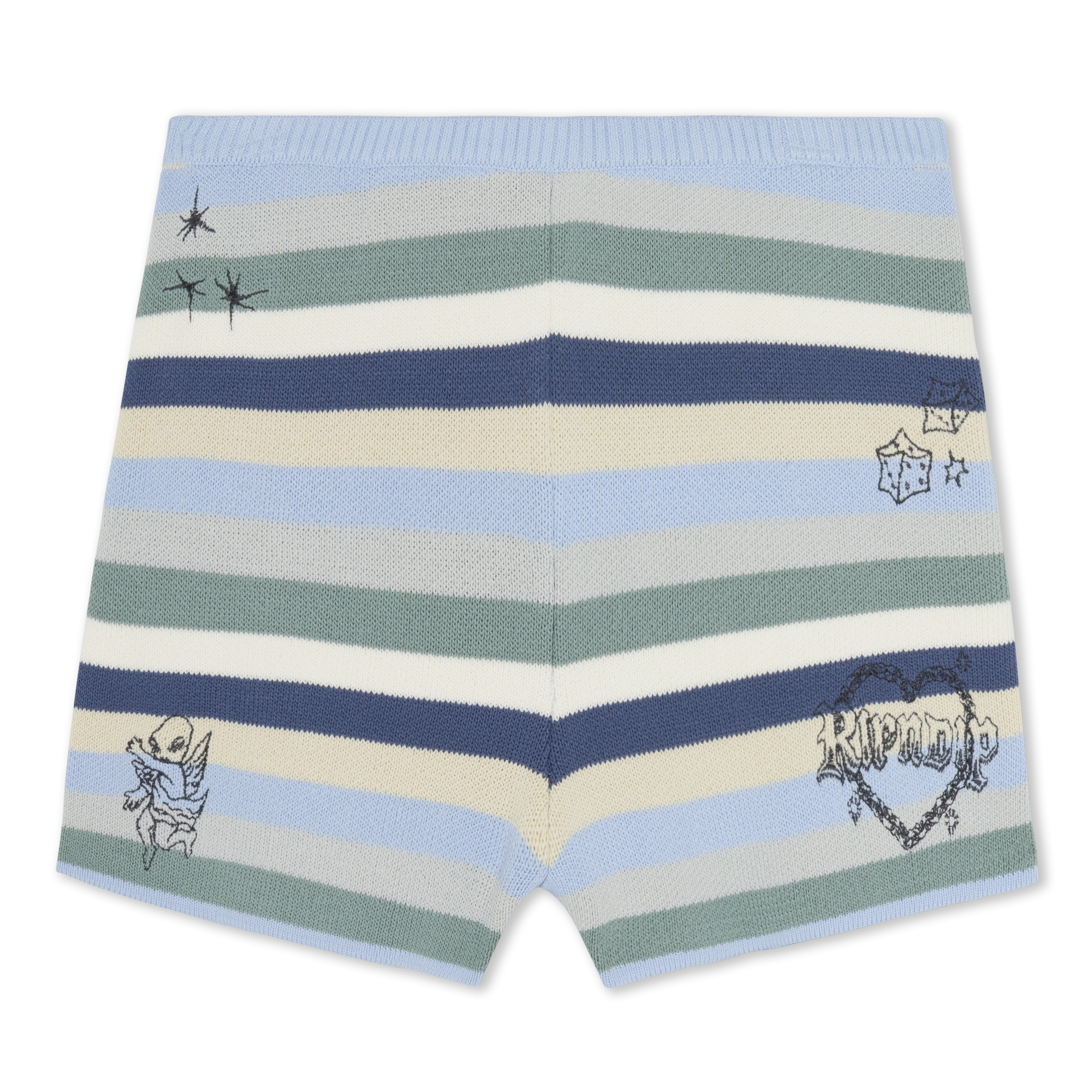 RIPNDIP Westside Crochet Shorts (Powder Blue)