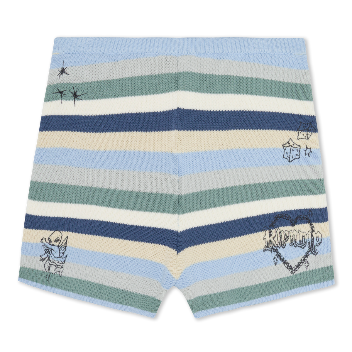 RIPNDIP Westside Crochet Shorts (Powder Blue)
