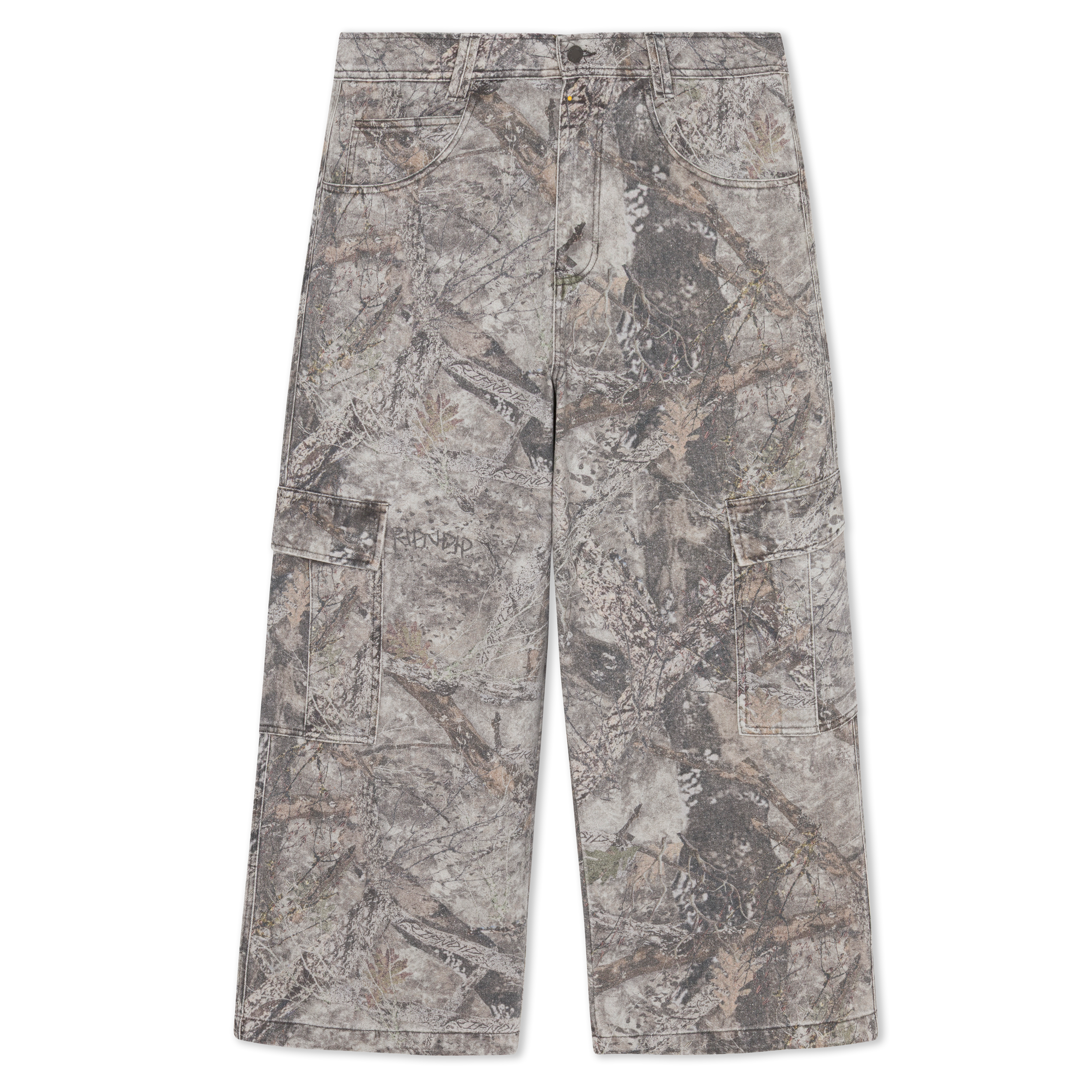 RIPNDIP Nerm Tree Camo Extra Wide Cargo Pants (Nerm Tree Camo)