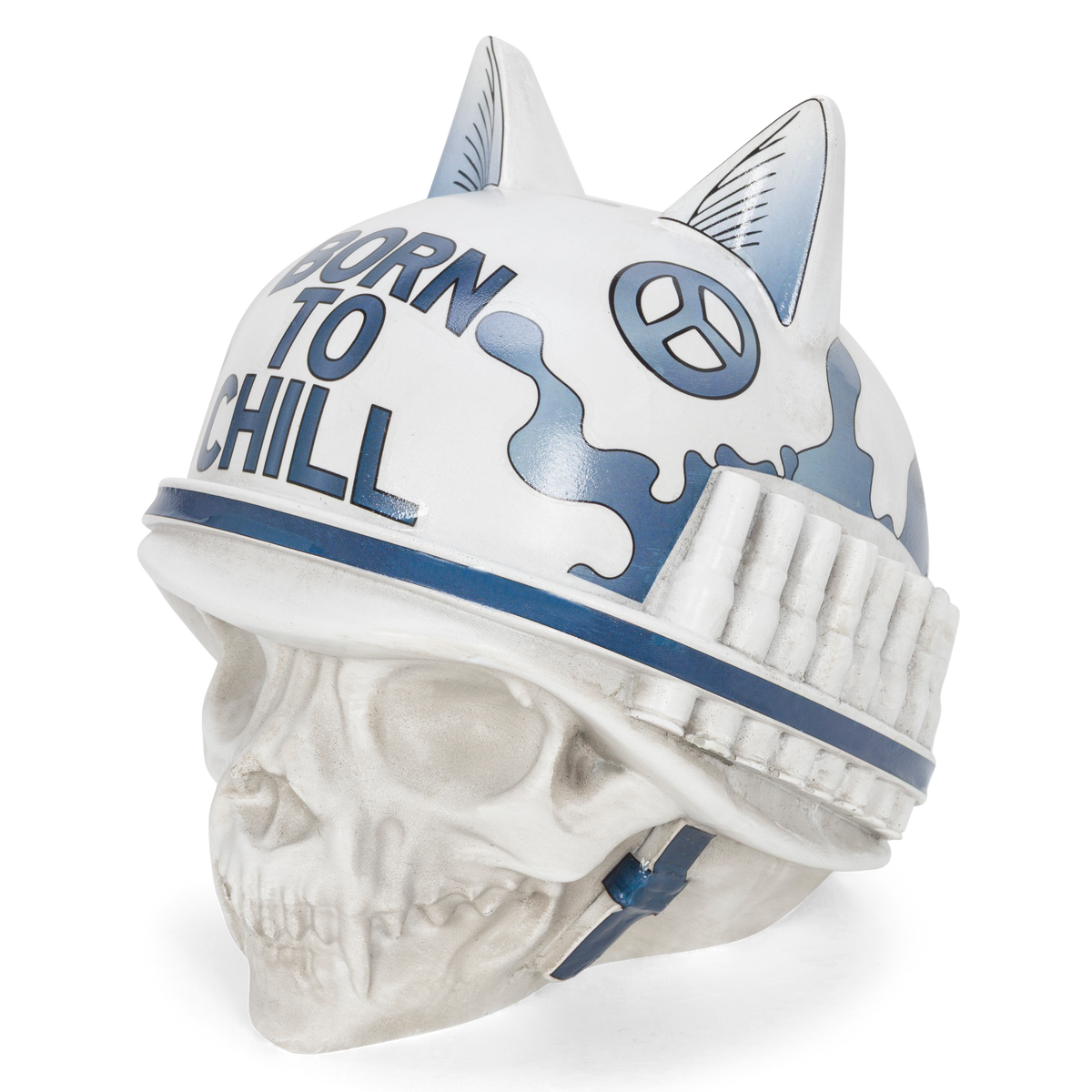 Born To Chill Ceramic Incense Holder (Indigo) – RIPNDIP