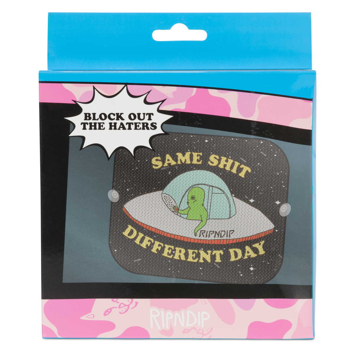 RIPNDIP Same Shit Different Day Window Shade (Black)