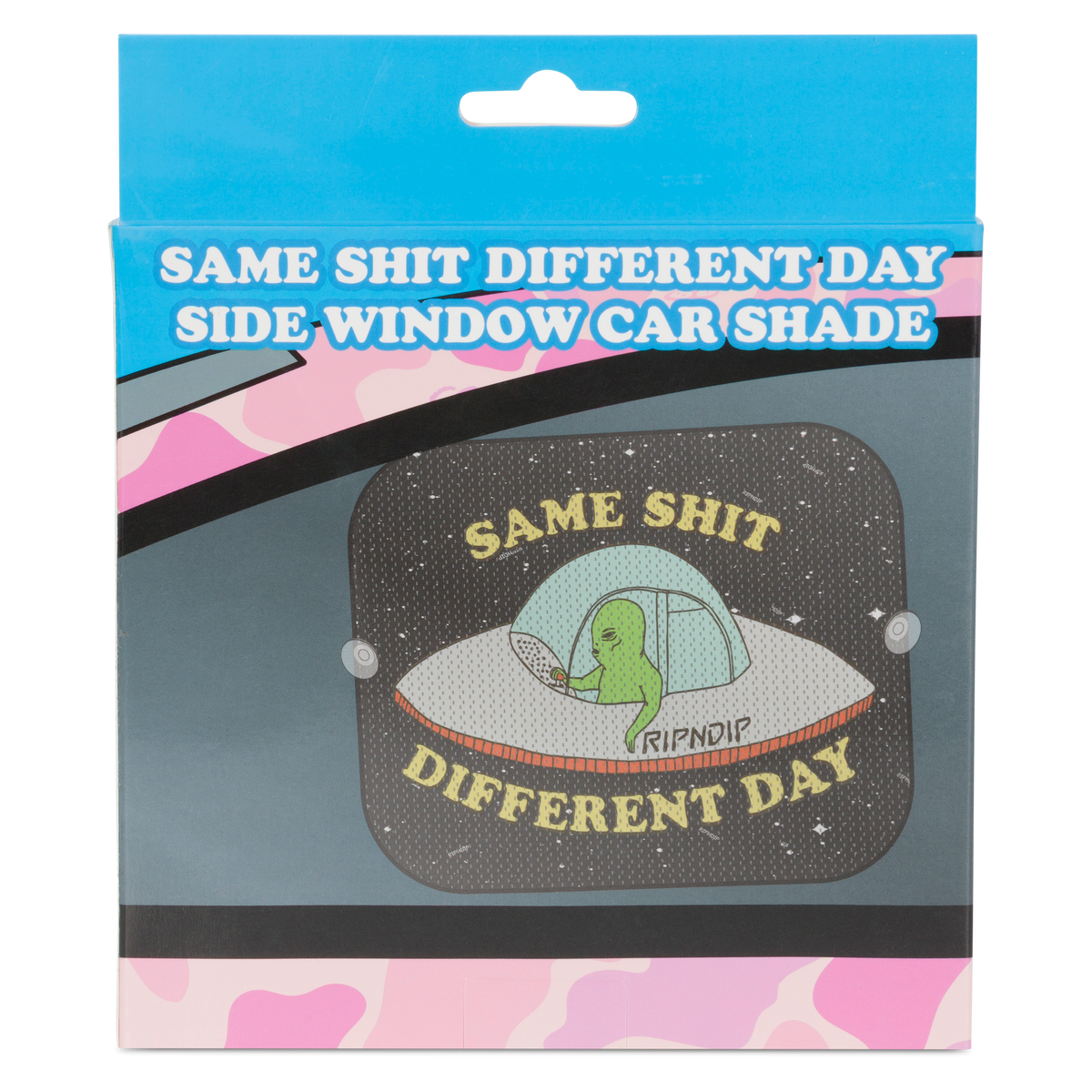 RIPNDIP Same Shit Different Day Window Shade (Black)