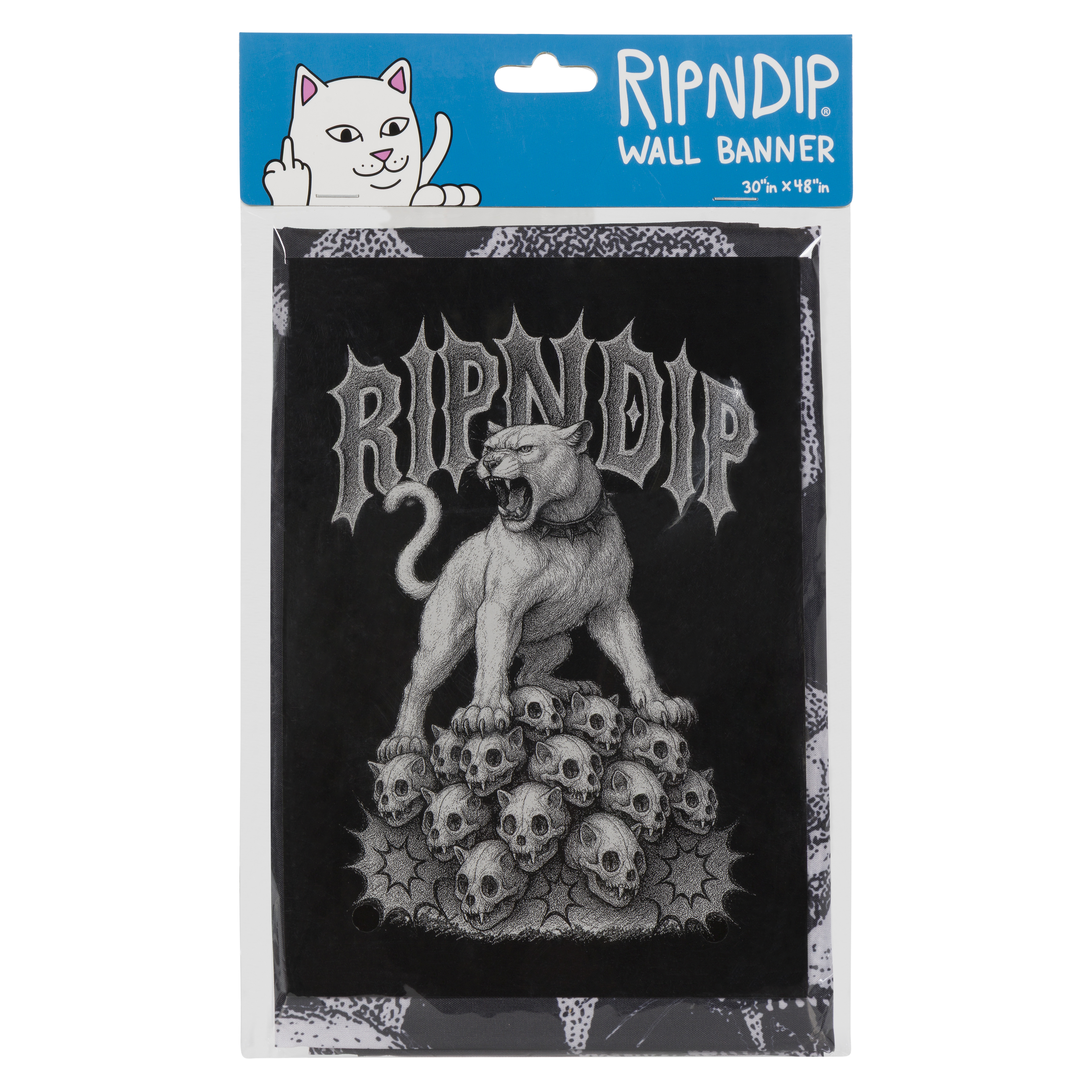 RIPNDIP Wasteland Wall Banner (Black)