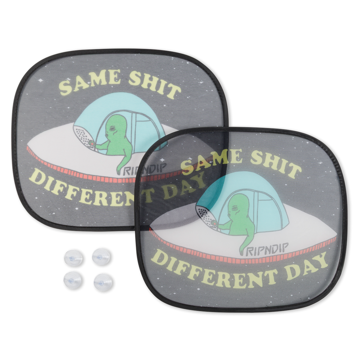 RIPNDIP Same Shit Different Day Window Shade (Black)