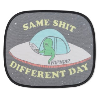 RIPNDIP Same Shit Different Day Window Shade (Black)