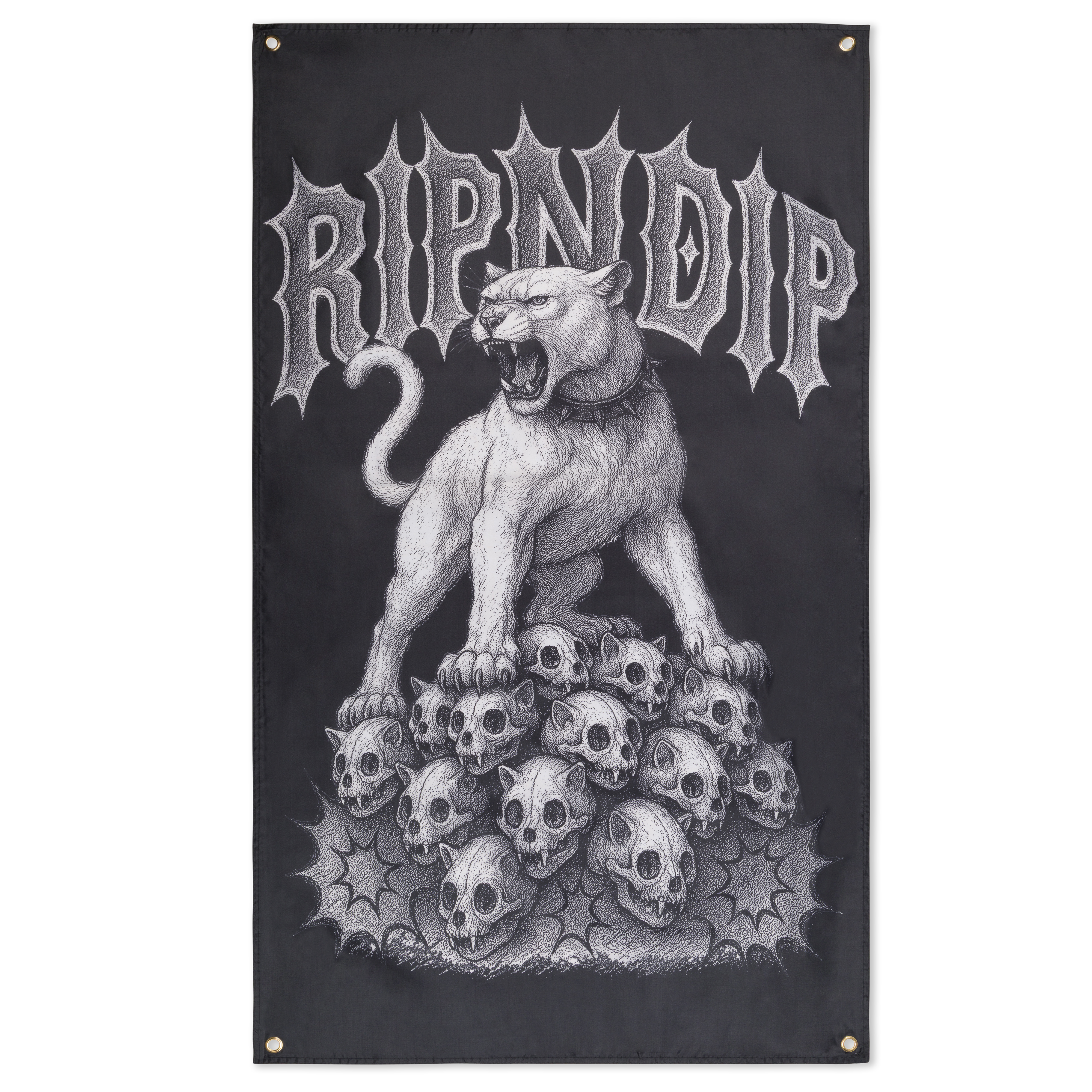 RIPNDIP Wasteland Wall Banner (Black)