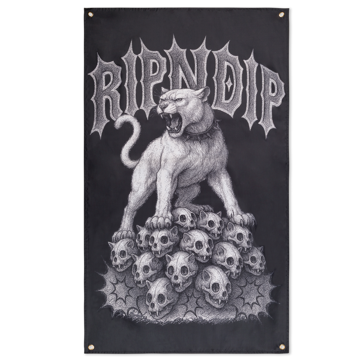 RIPNDIP Wasteland Wall Banner (Black)