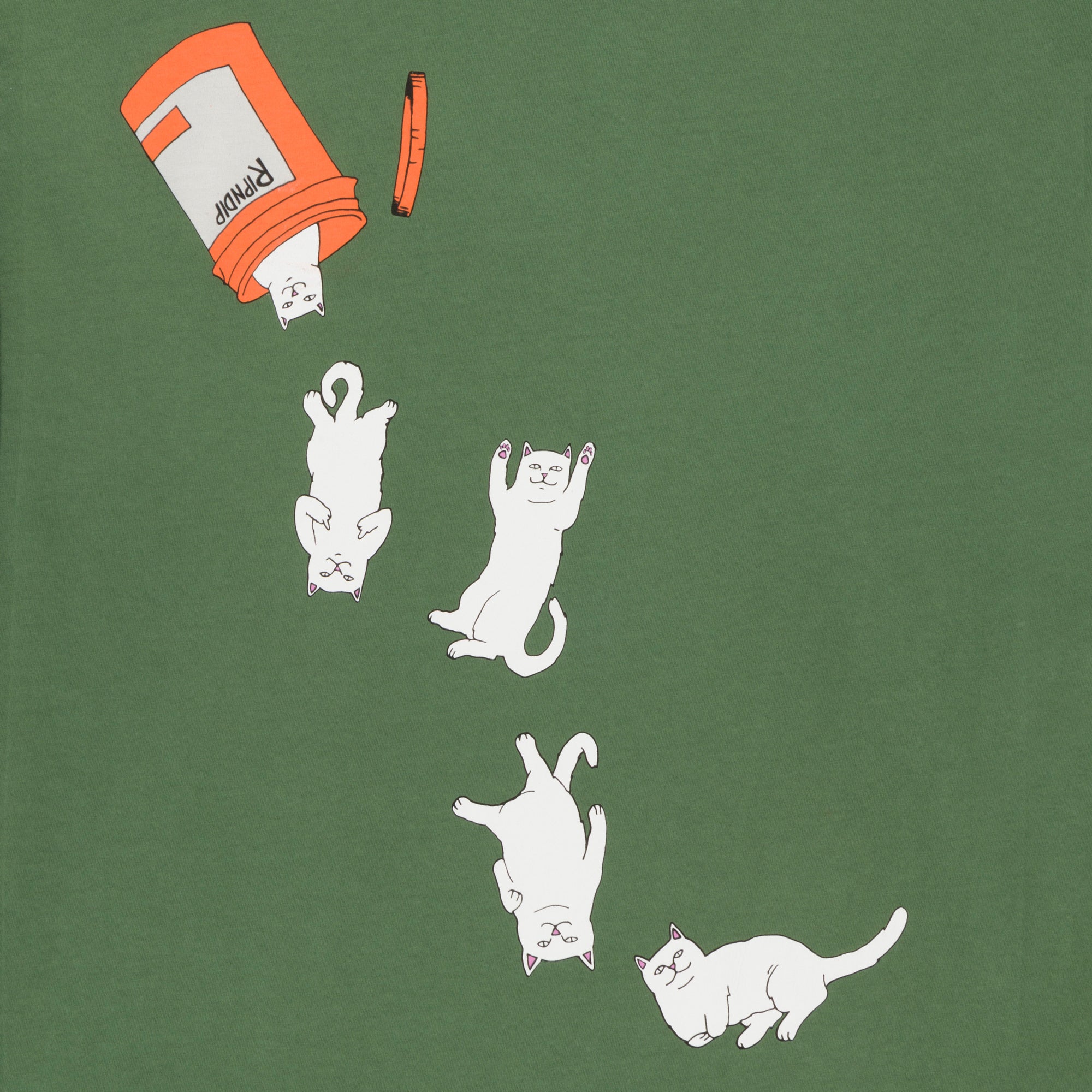 RIPNDIP Nermal Pills Long Sleeve (Olive)