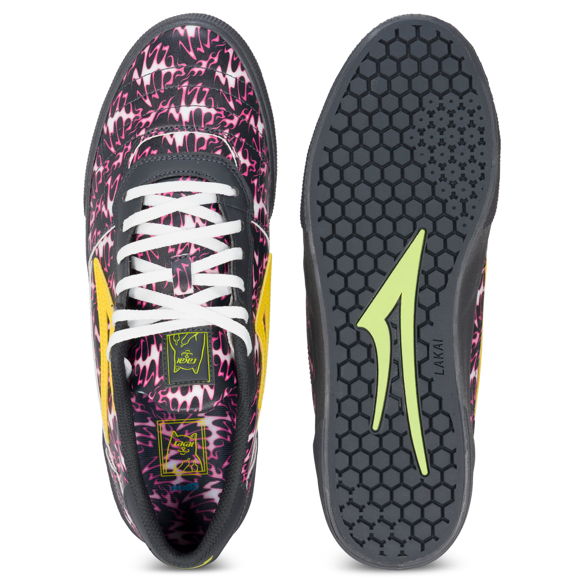 Lakai + Ripndip Cambridge (Pink Flame)