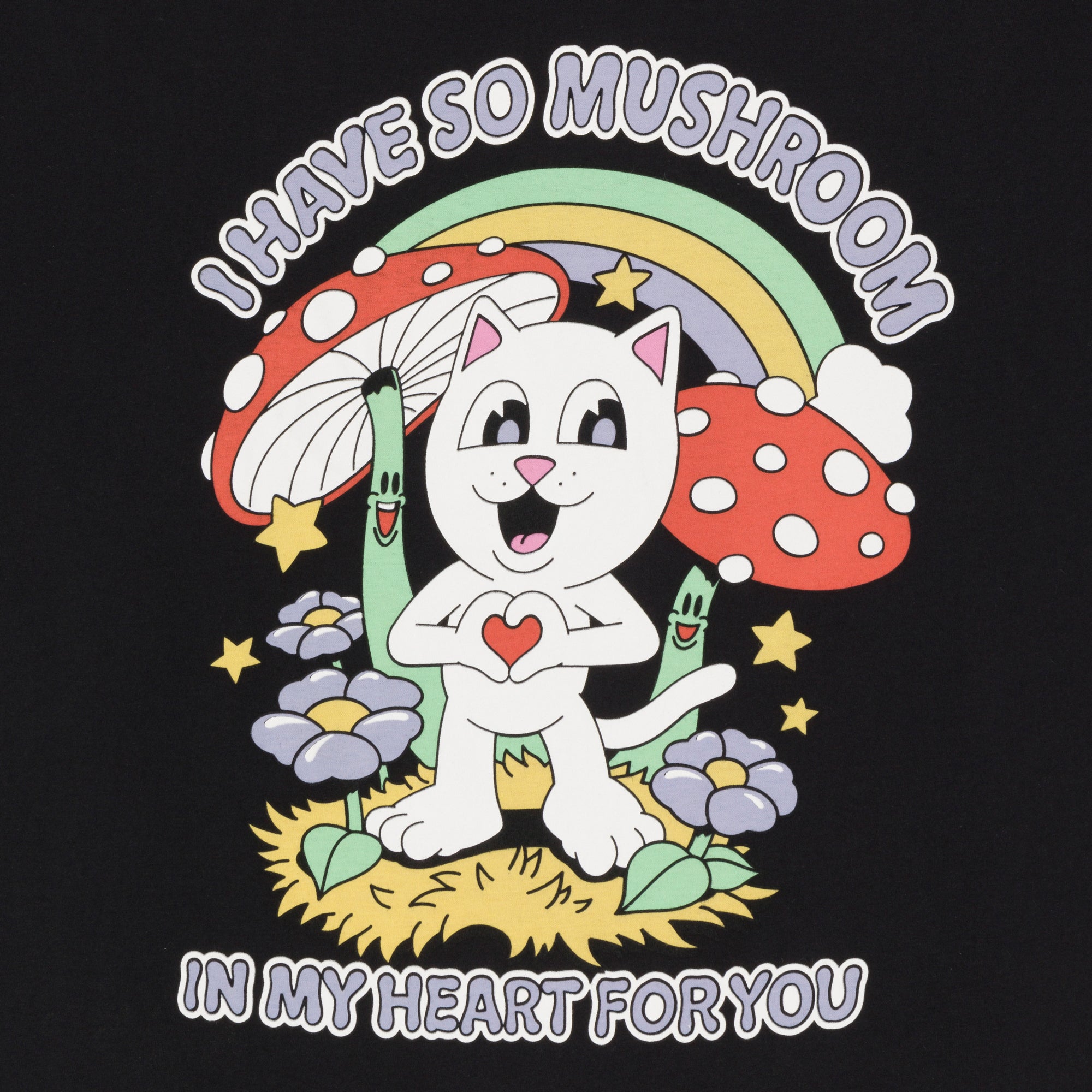 RIPNDIP So Mushroom Tee (Black)