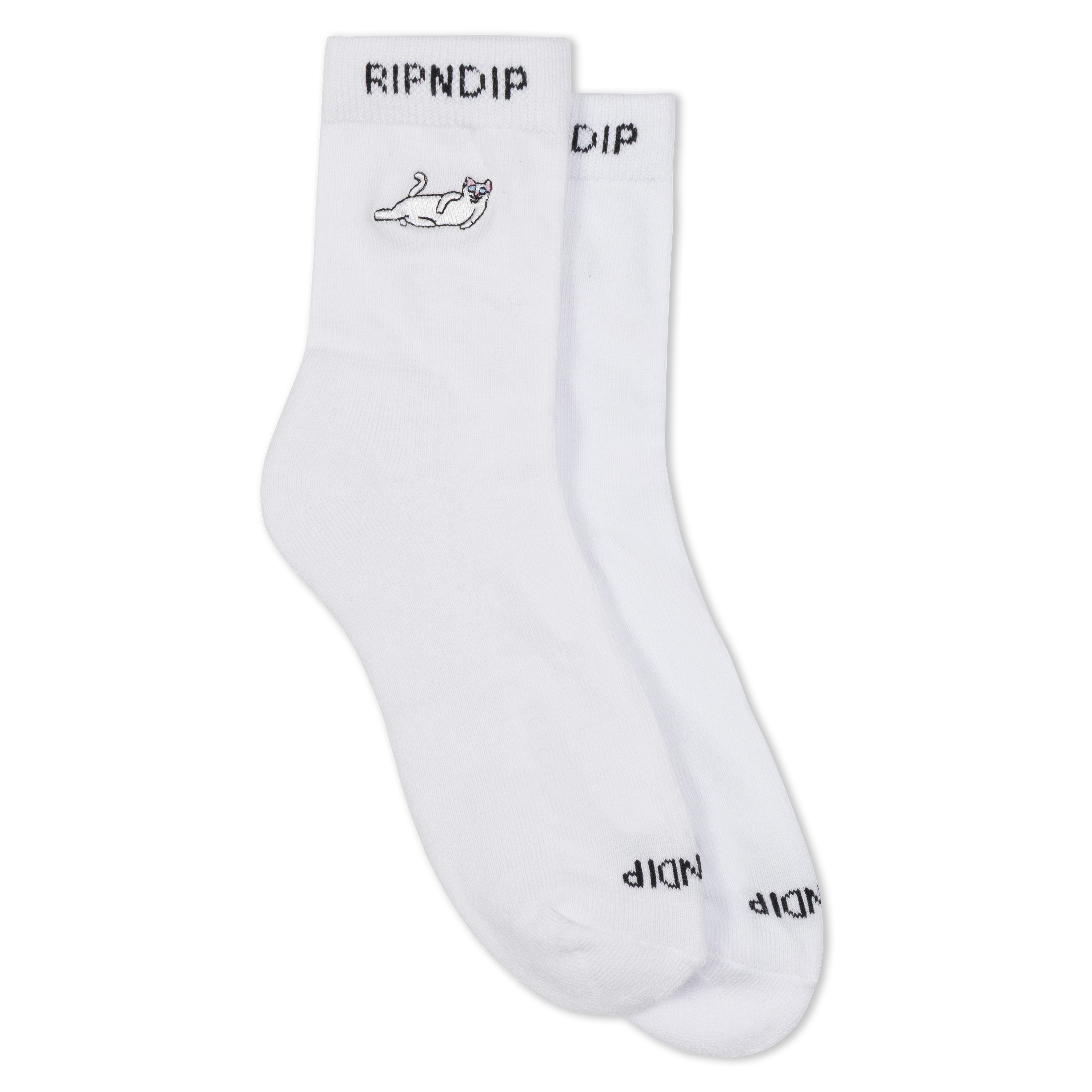 RIPNDIP Castanza Mid Socks (White)