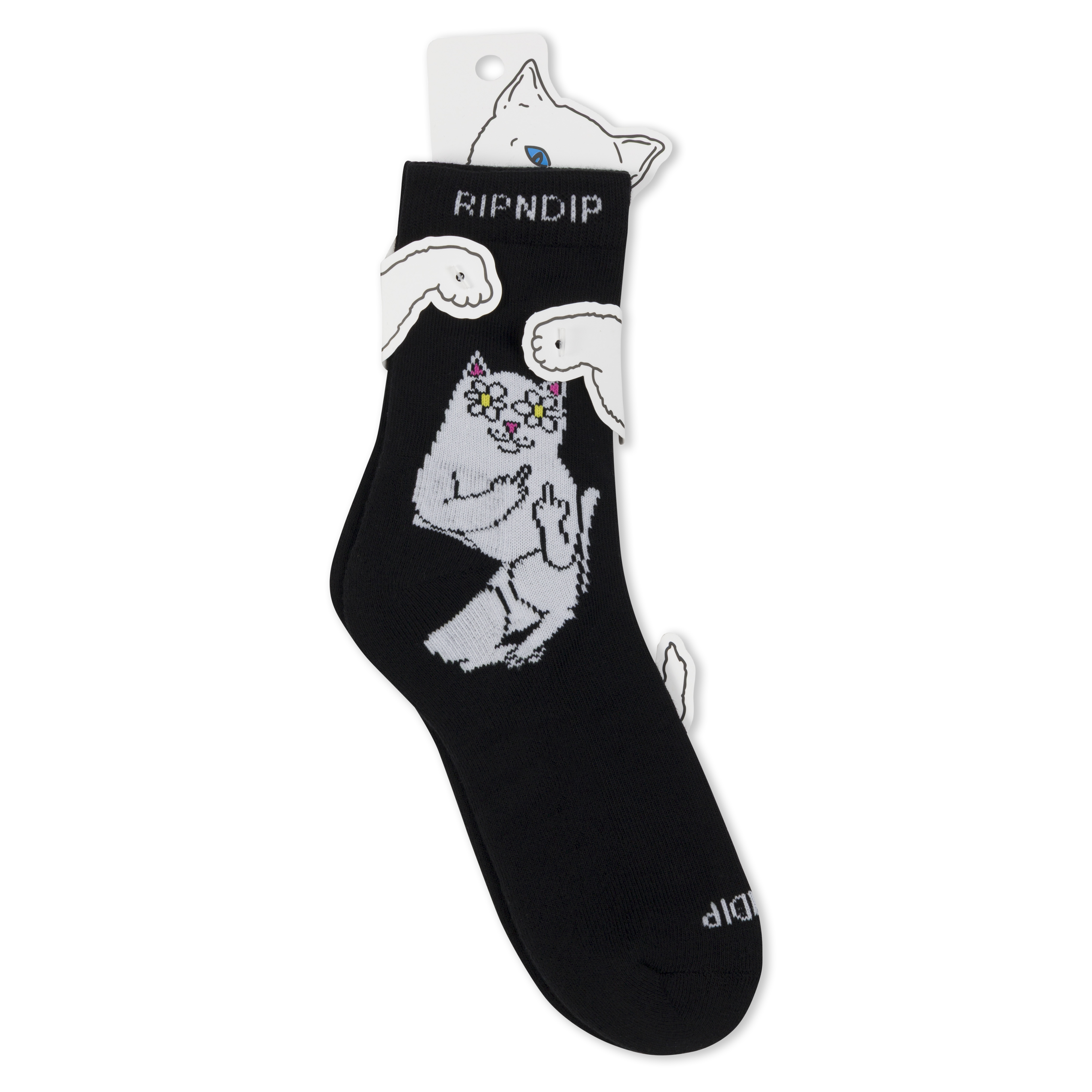 RIPNDIP Lord Blossom Mid Socks (Black)