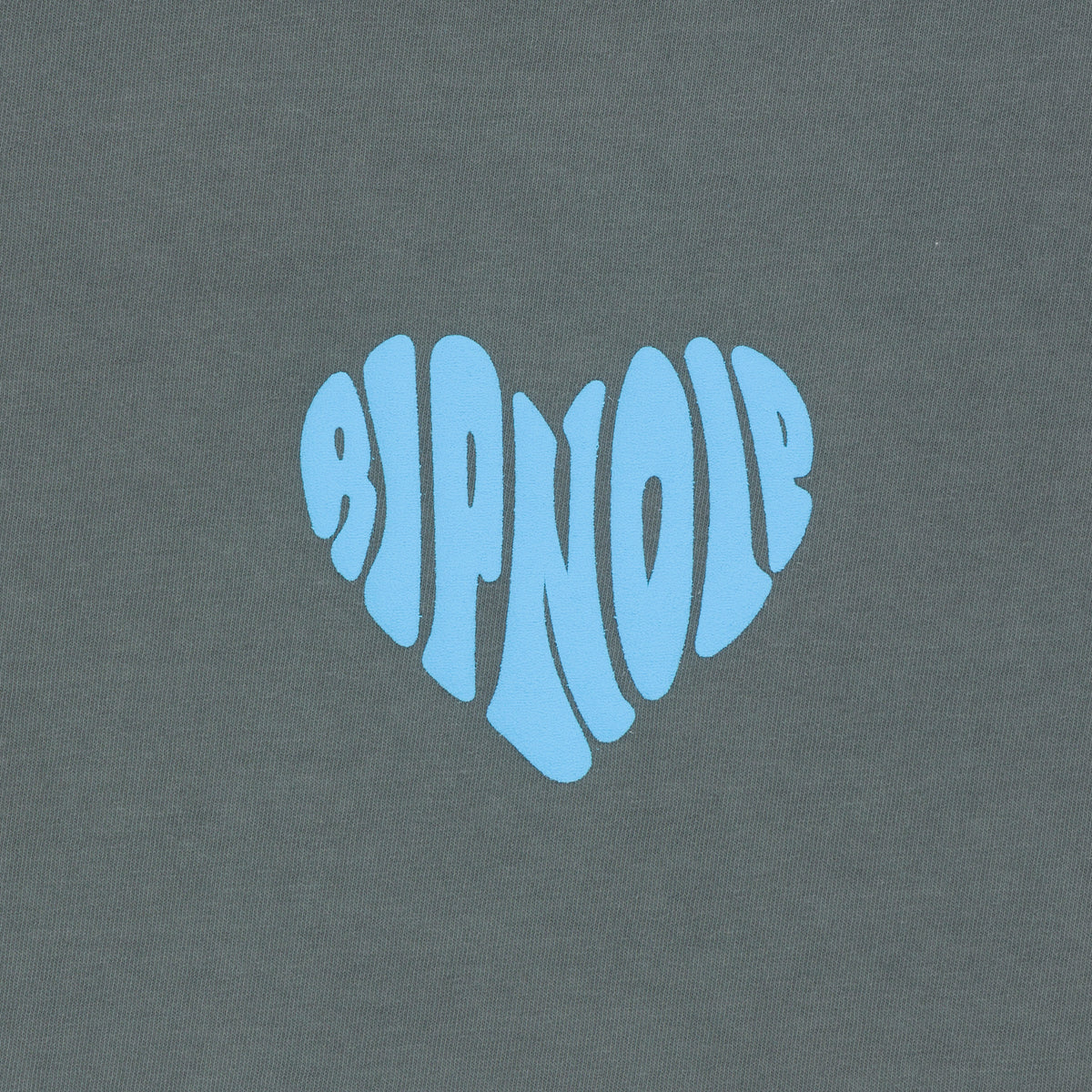 RIPNDIP Ripnlove Cropped Baby Tee (Charcoal)