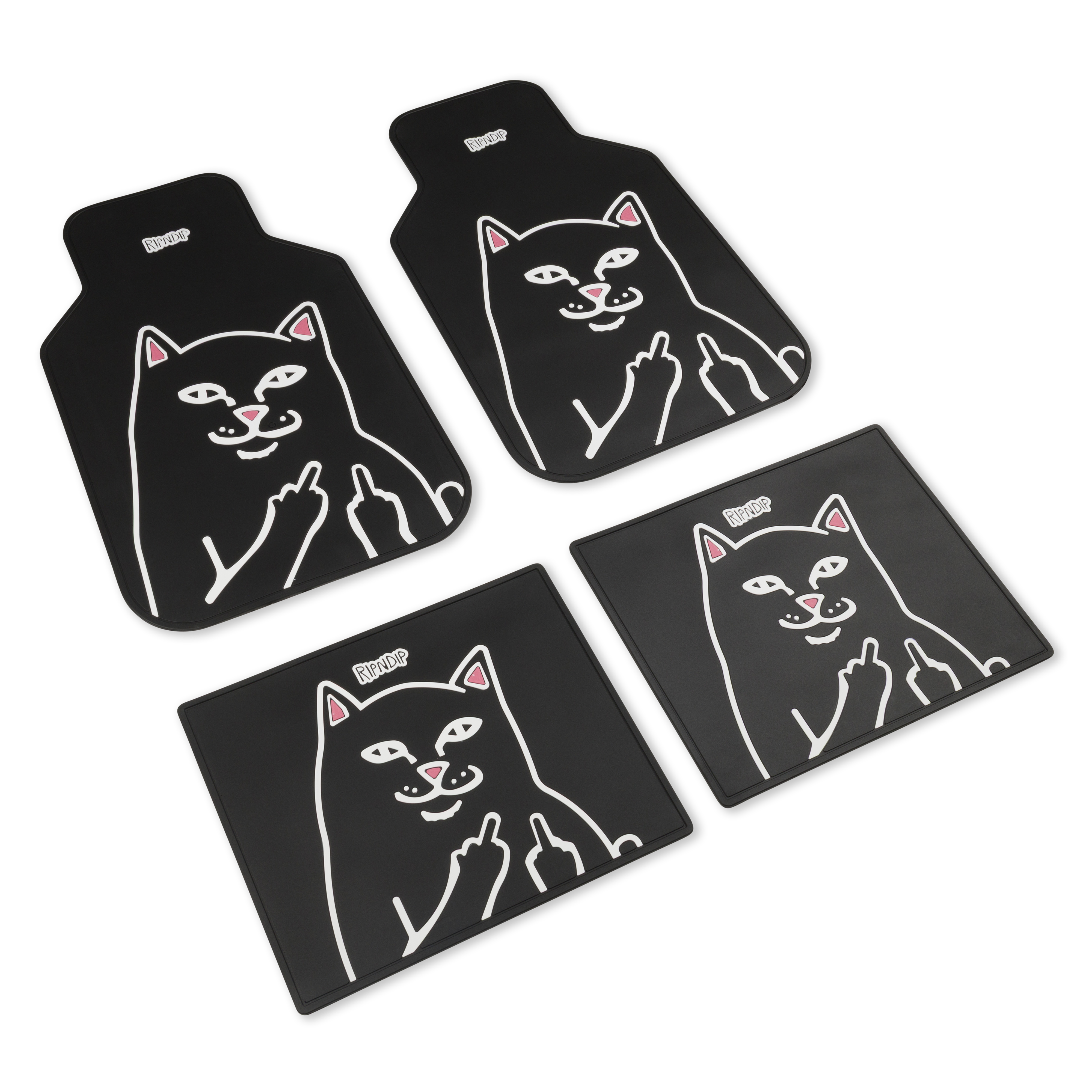 RIPNDIP Lord Jermal Car Floor Mats (Black)