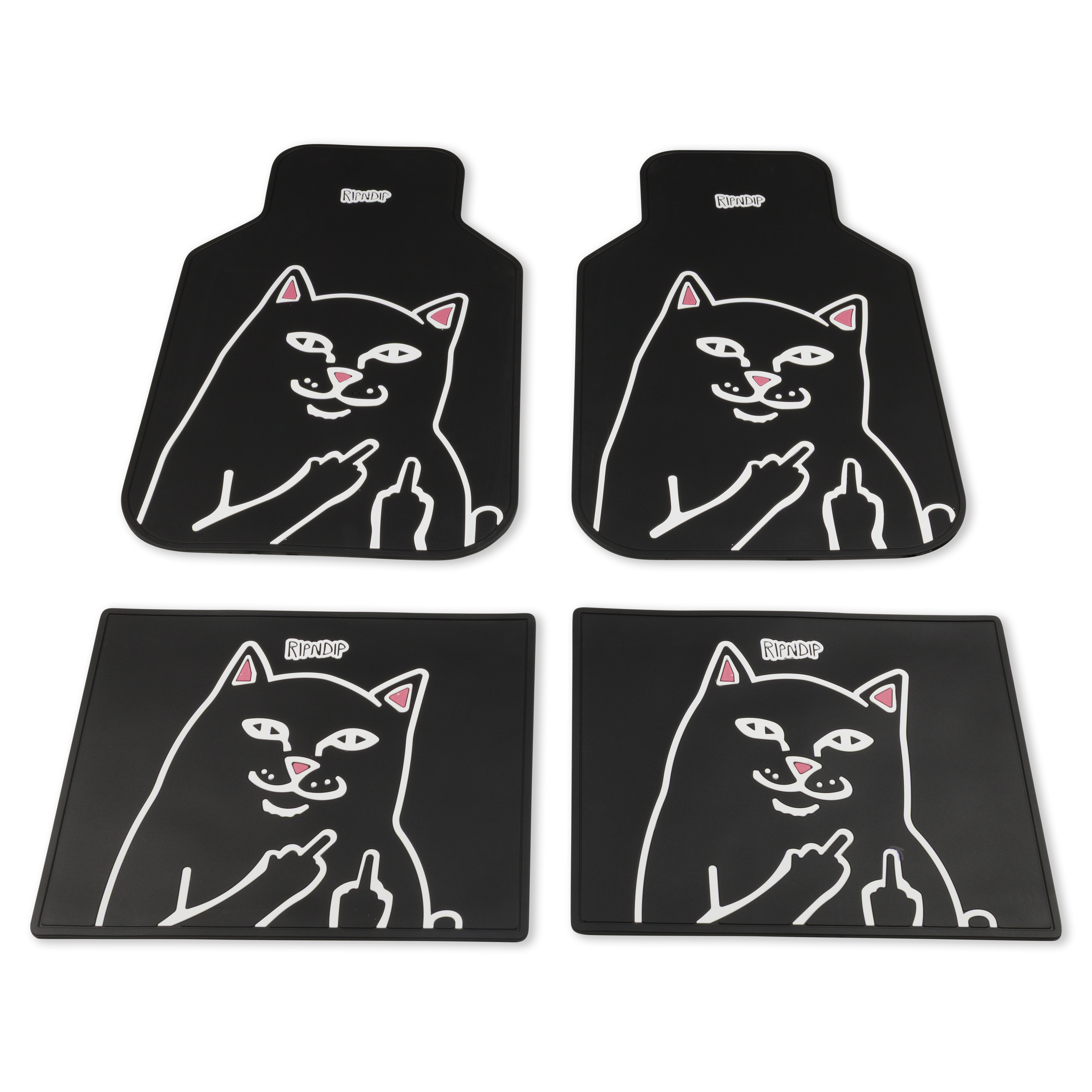 RIPNDIP Lord Jermal Car Floor Mats (Black)